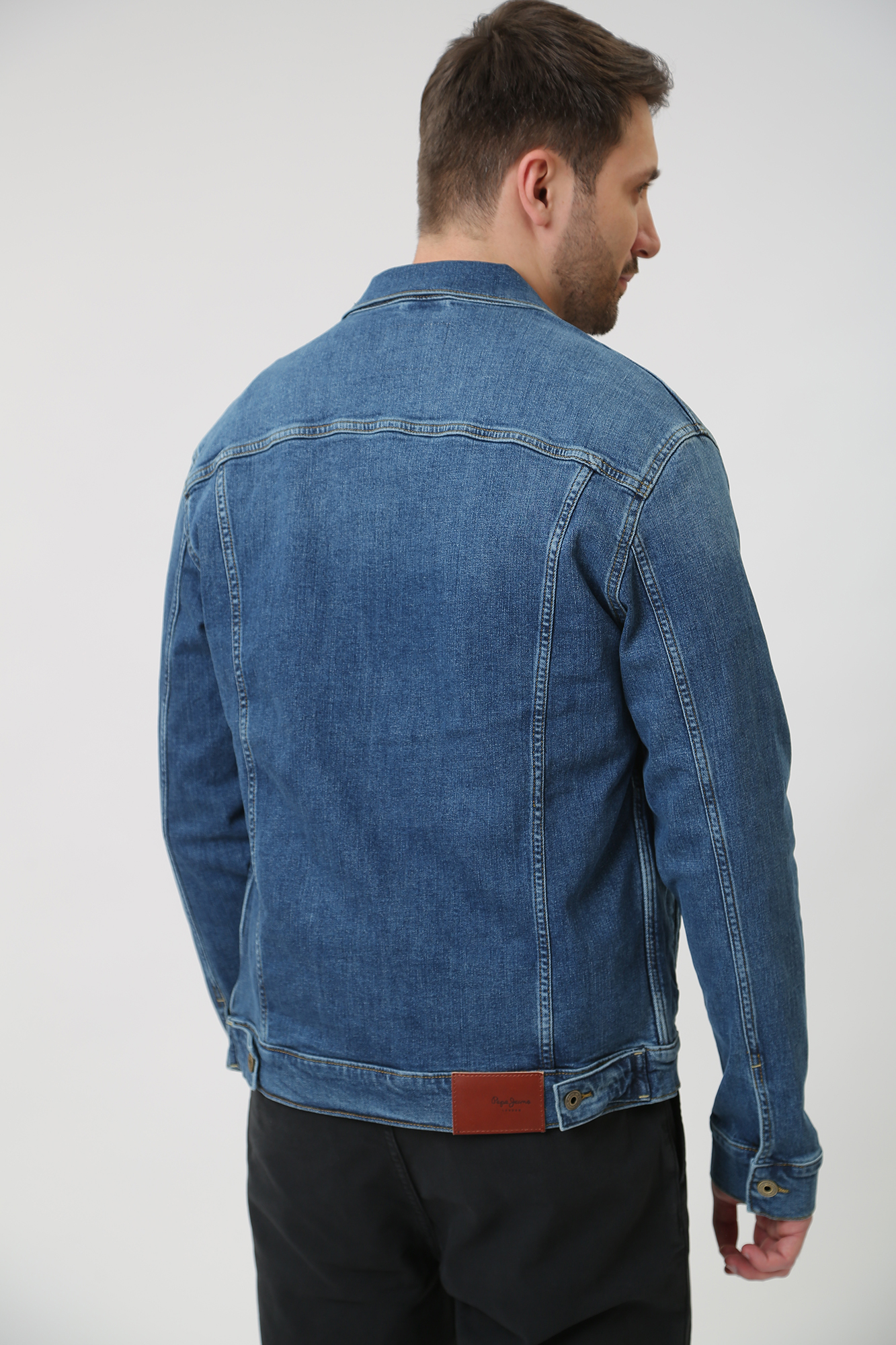 PM402715HT7 Куртка джинсовая Pepe Jeans Синий