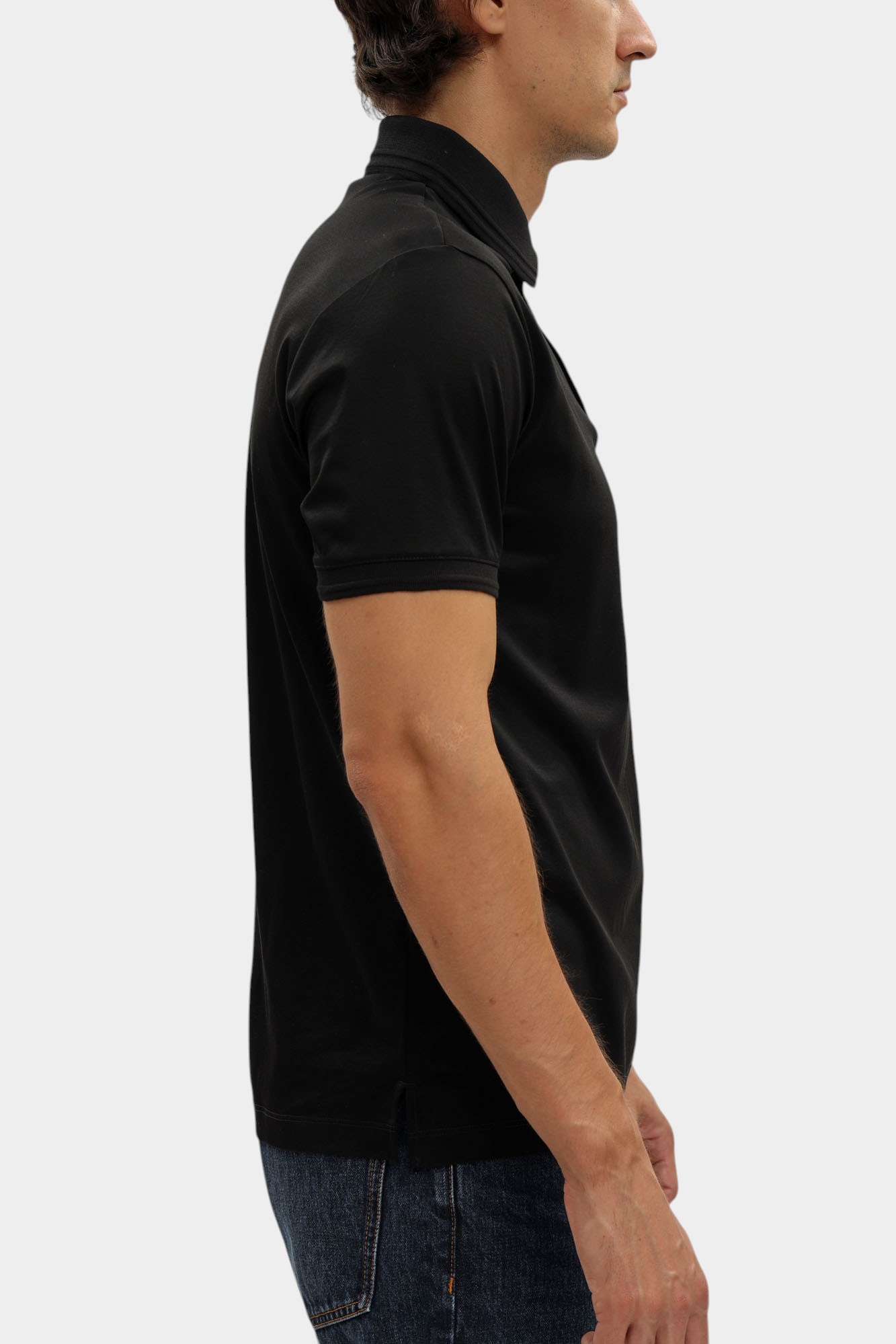 EM003002_ AF10761 Футболка Поло Emporio Armani Черный