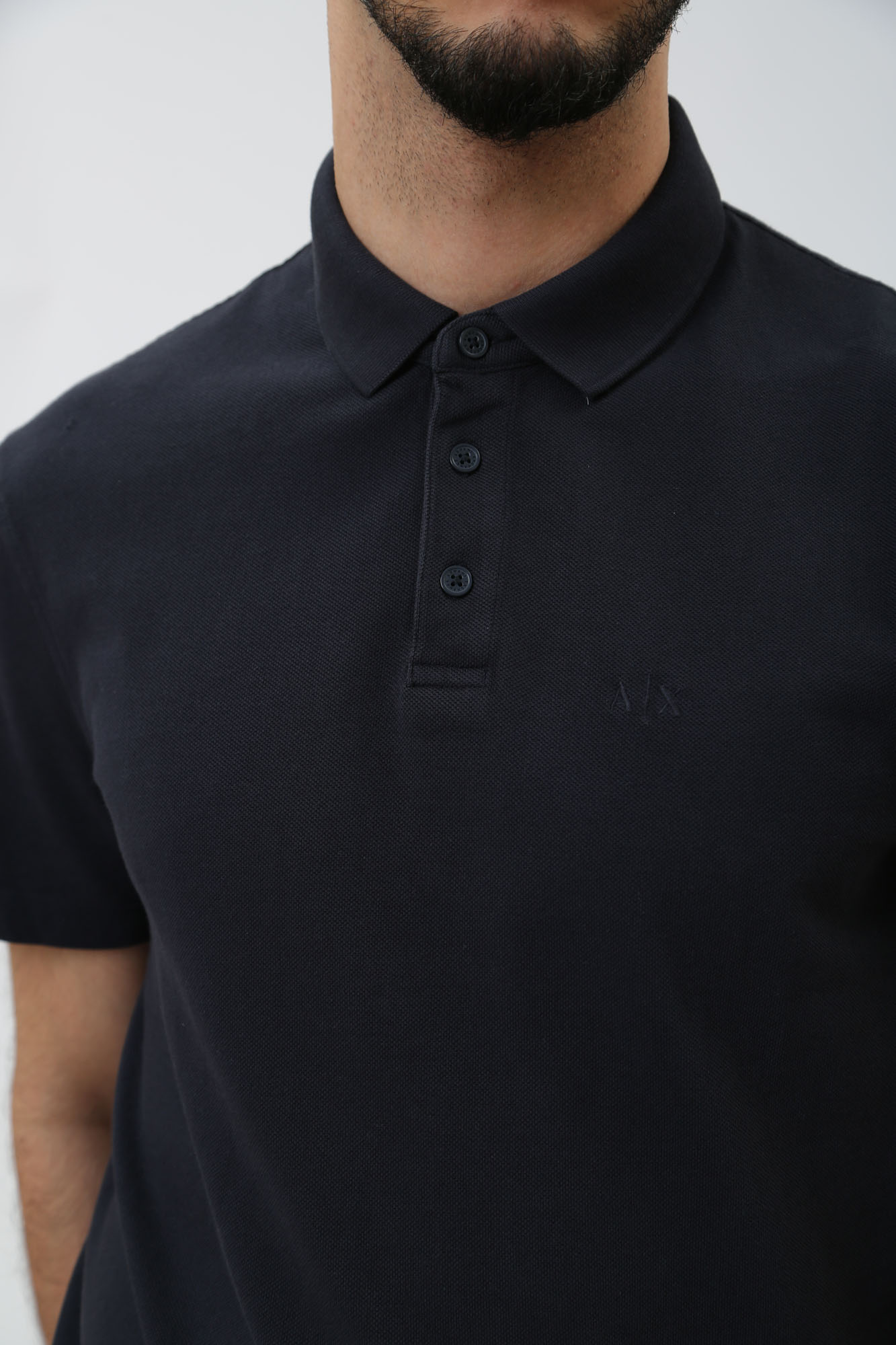 3DZFAB_ZJXUZ Поло Armani Exchange Синий