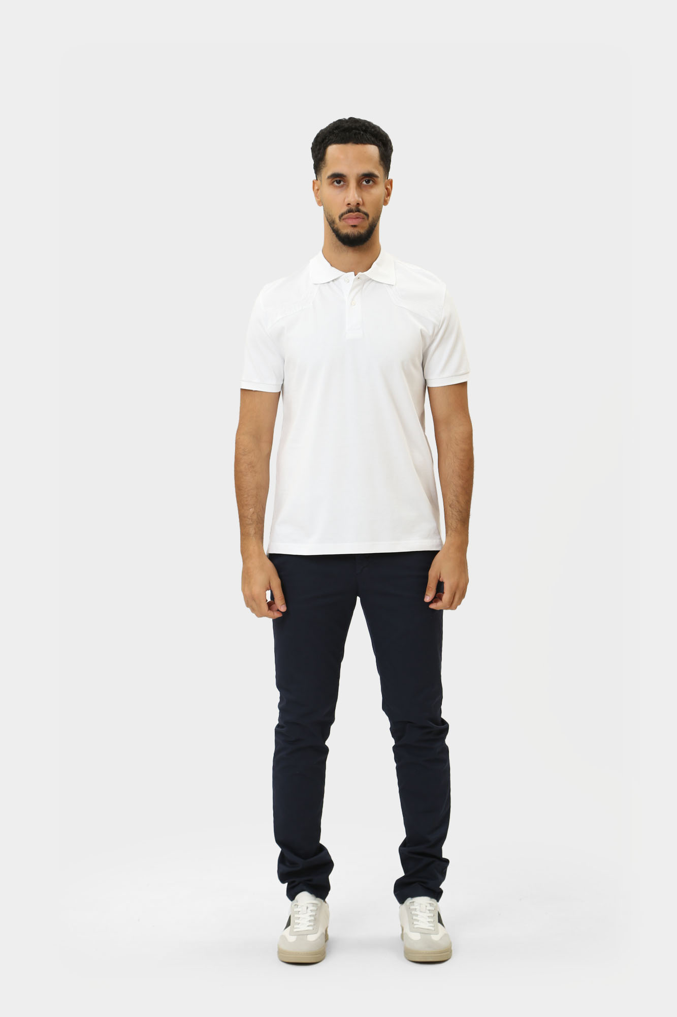 PBMT0270 Поло Bikkembergs Белый