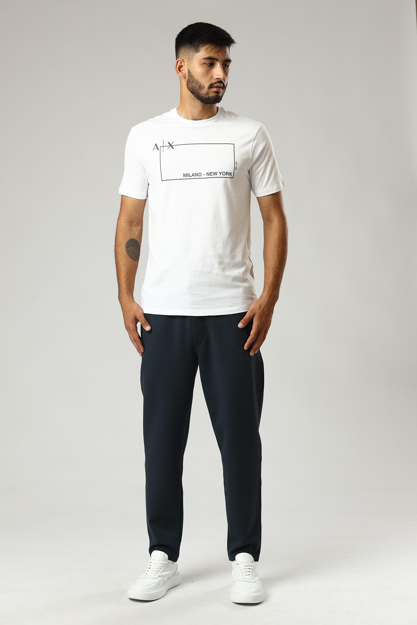 6LZPAN_ZJCBZ Брюки спортивные Armani Exchange Синий