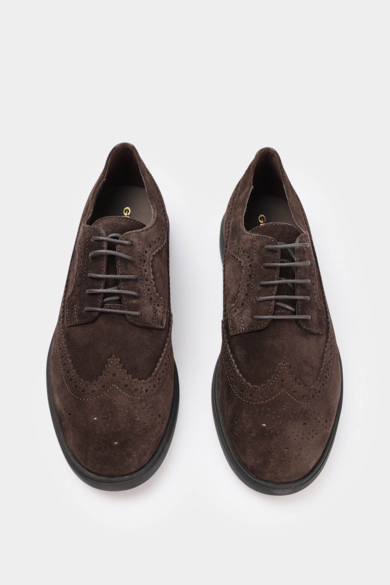 U55LAE00022C Туфли casual Geox Коричневый