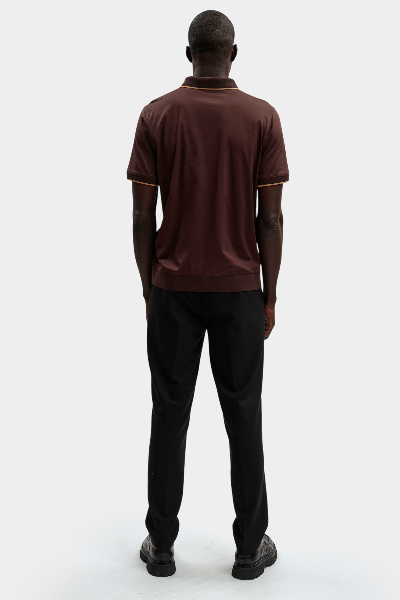 561200_745080 Поло Karl Lagerfeld Коричневый