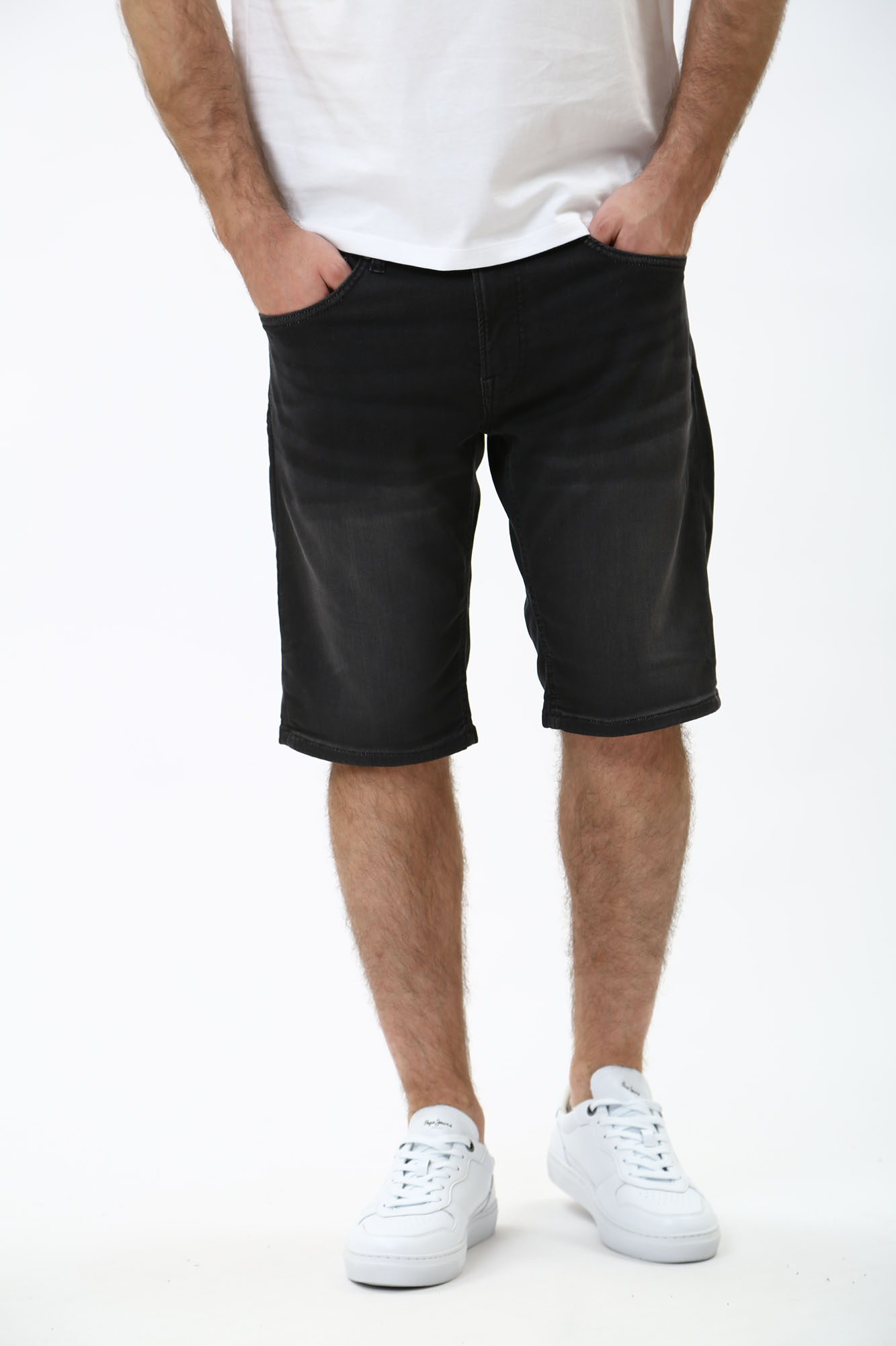 PM801075X Шорты джинсовые Pepe Jeans Черный