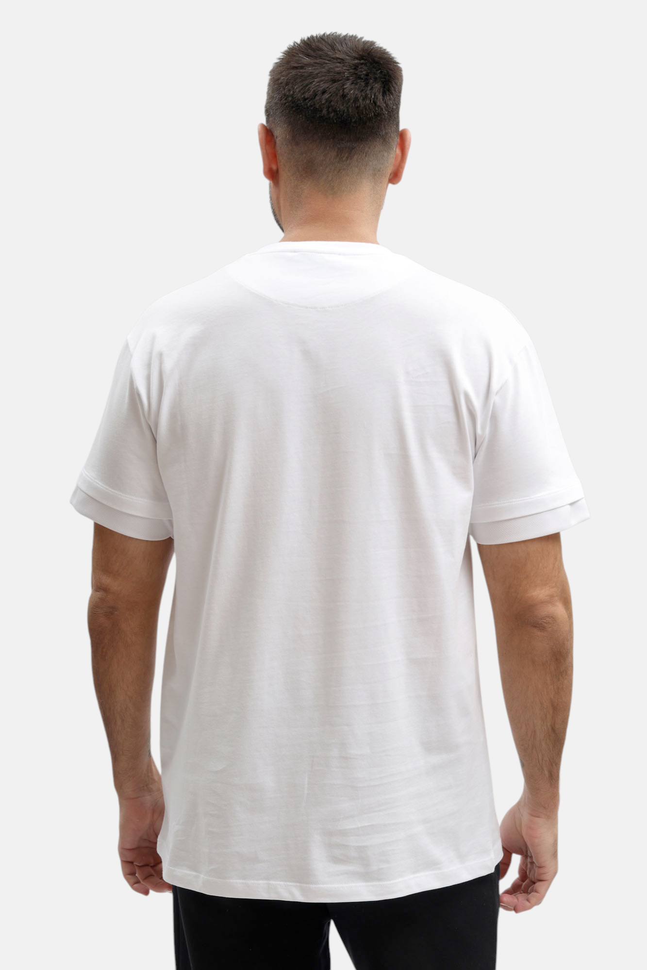 BMT1565 Футболка Bikkembergs Белый