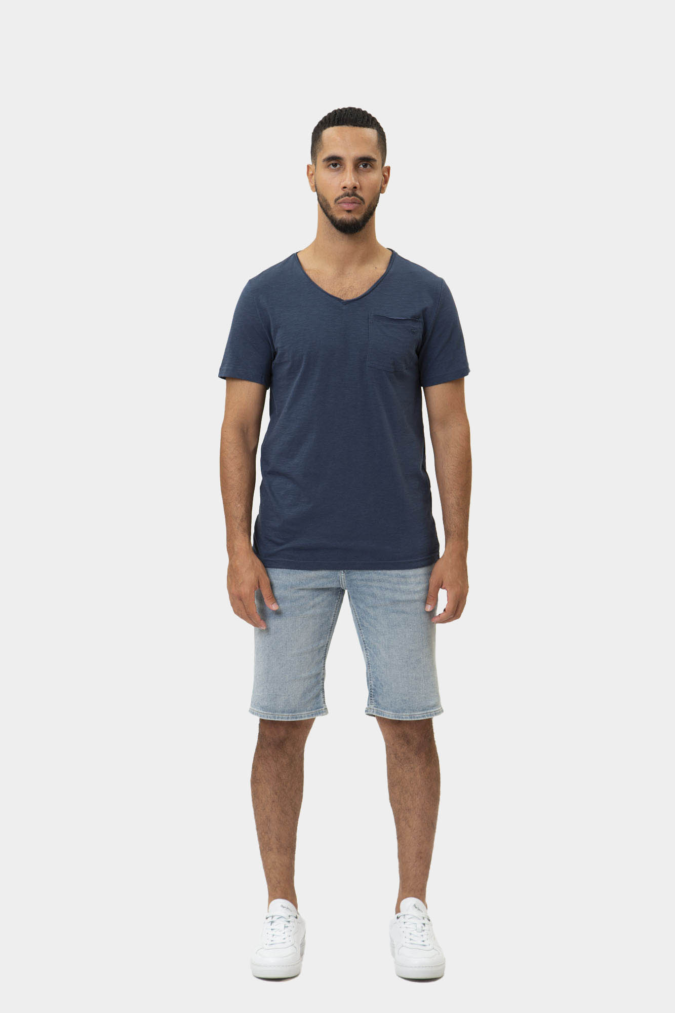 1014953 Футболка Mustang Синий