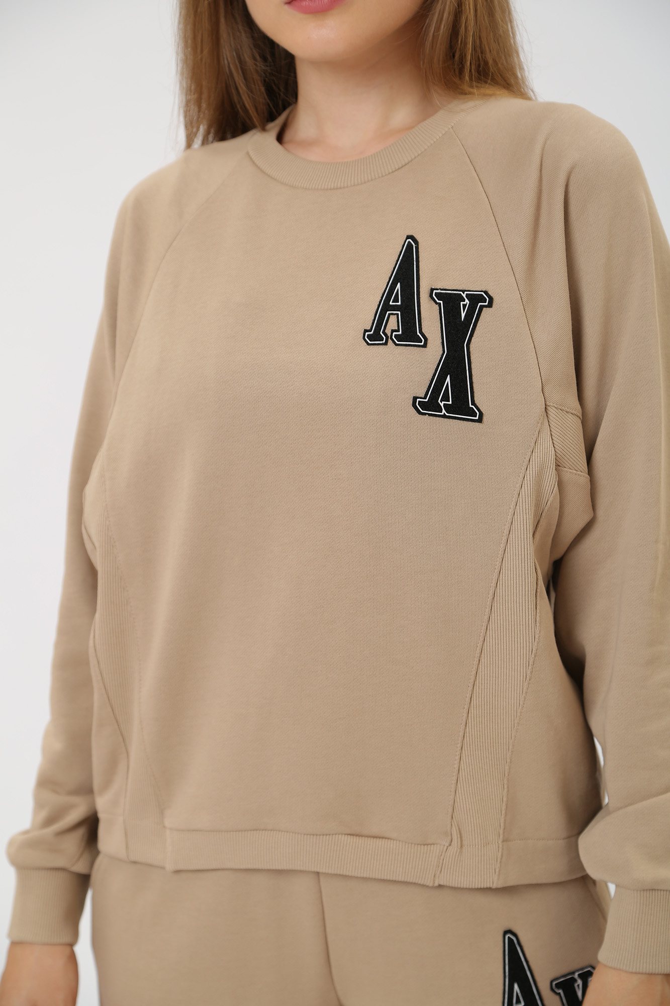 Свитшот Armani Exchange Бежевый