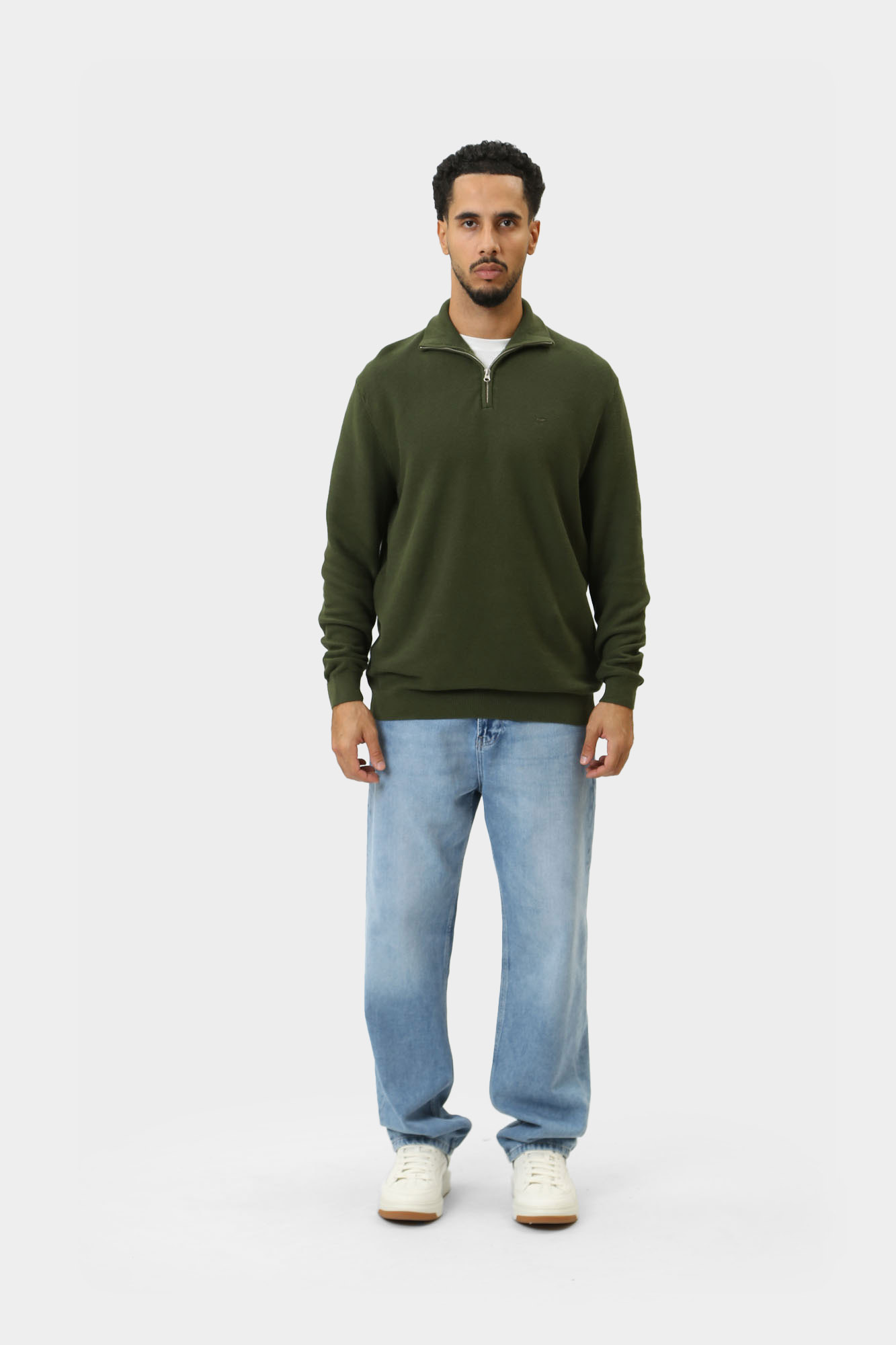 1015474 Джемпер Mustang Зеленый