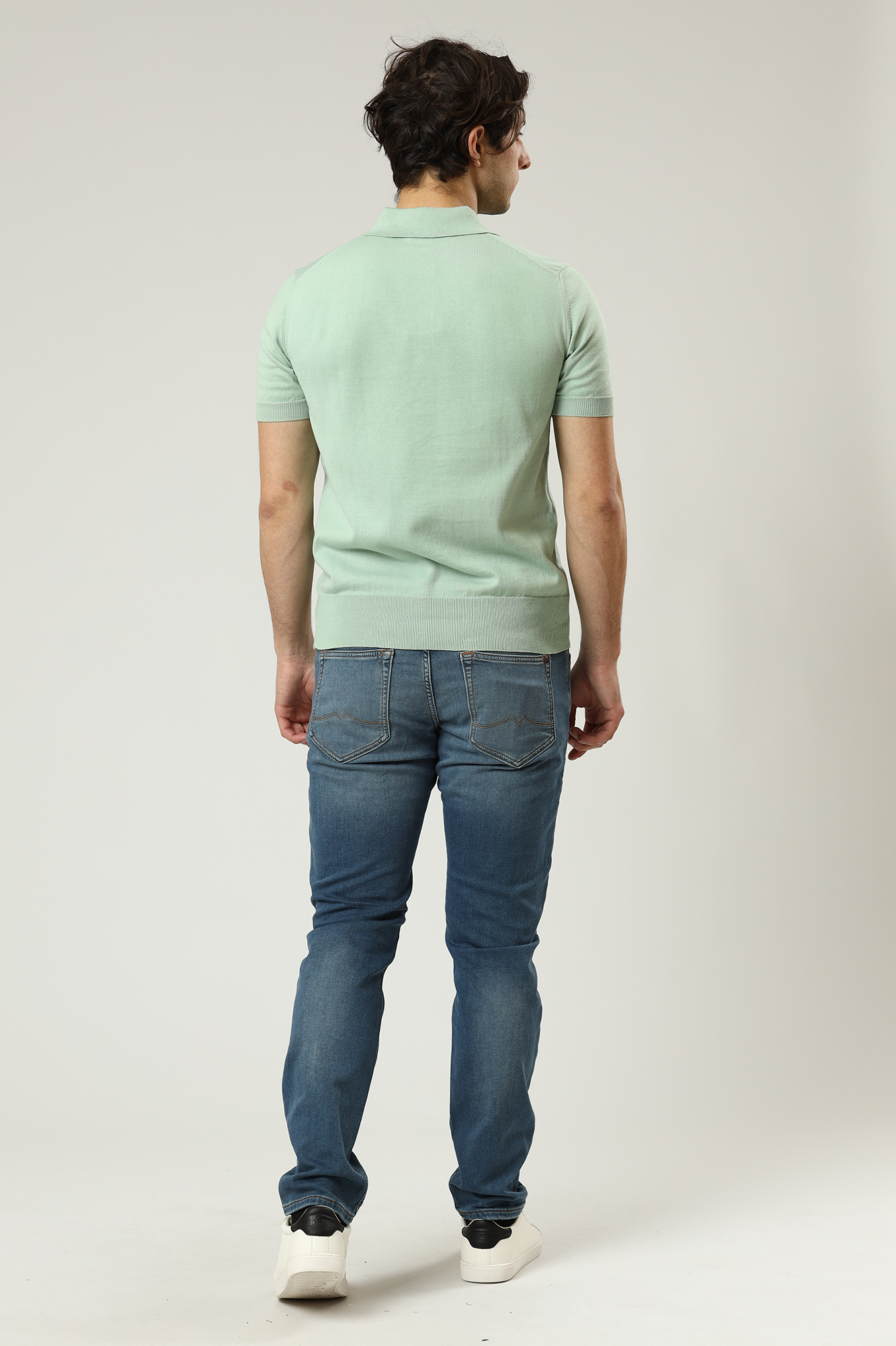 3112-5455 Джинсы Oregon Tapered K Mustang Голубой