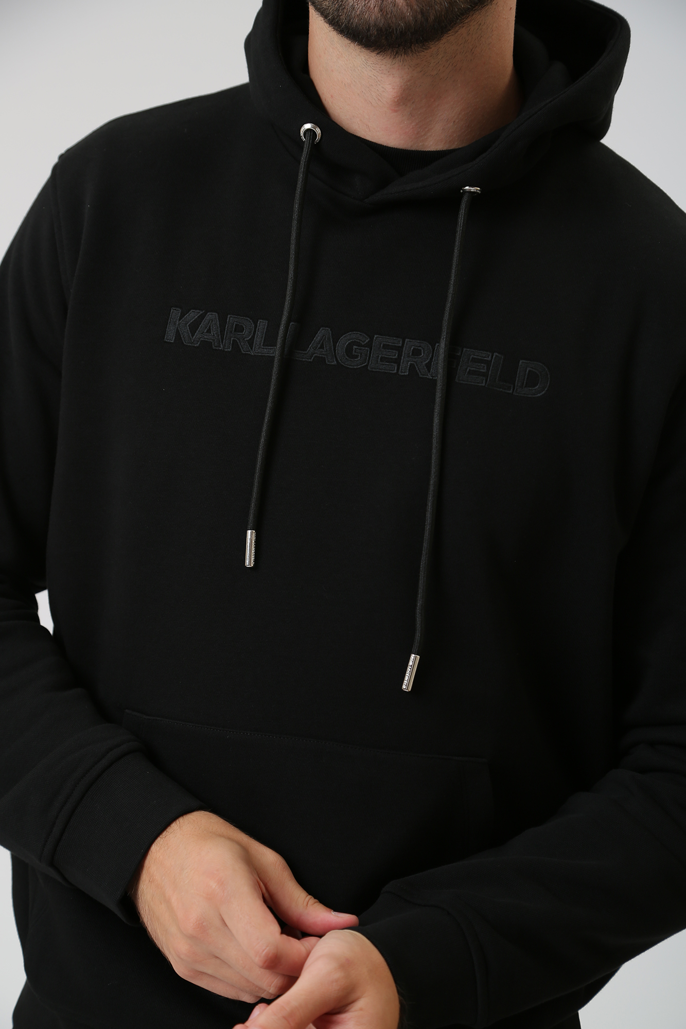 534910_705423 Худи Karl Lagerfeld Черный