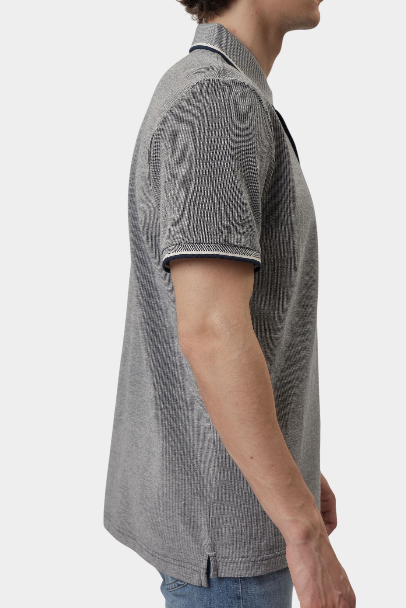 1016294 Поло Mustang Синий