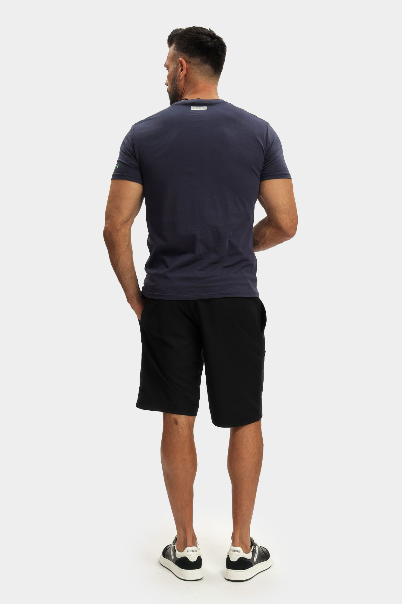 BKK25MTS01 Футболка Bikkembergs Синий