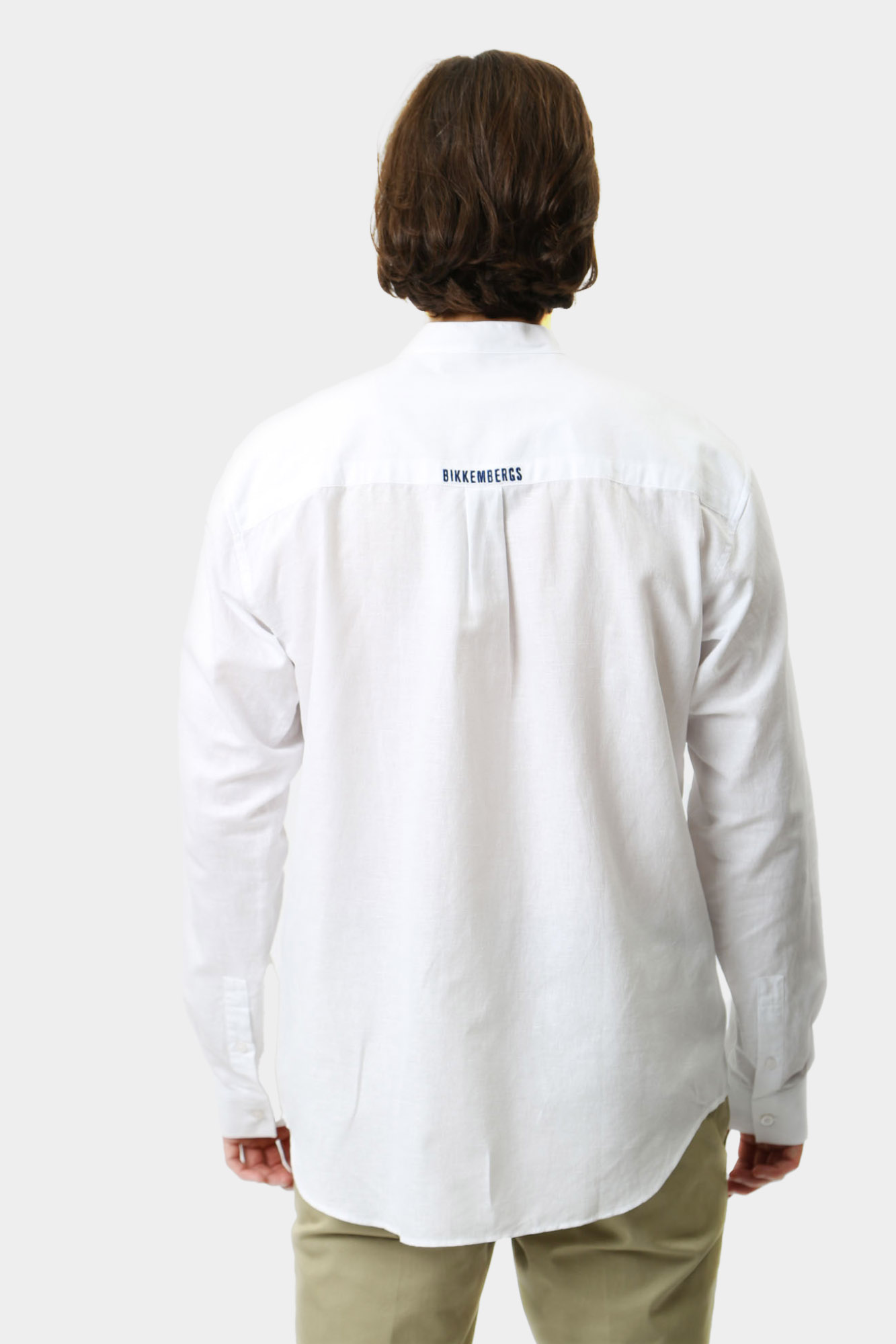 BMS0189 Рубашка Bikkembergs Белый