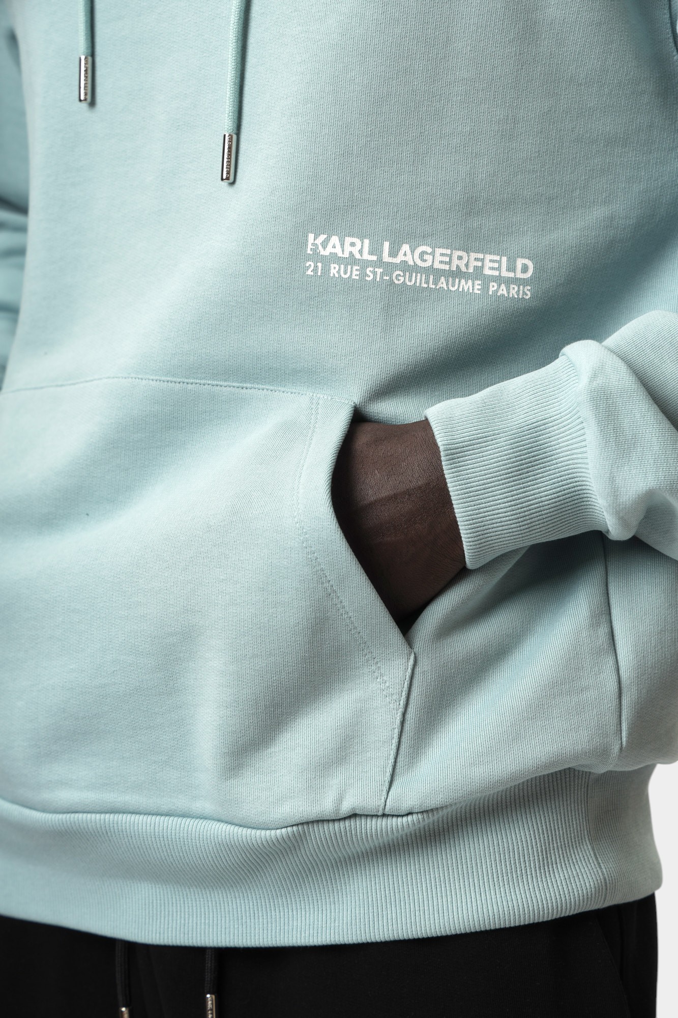 551904_705192 Худи Karl Lagerfeld Голубой