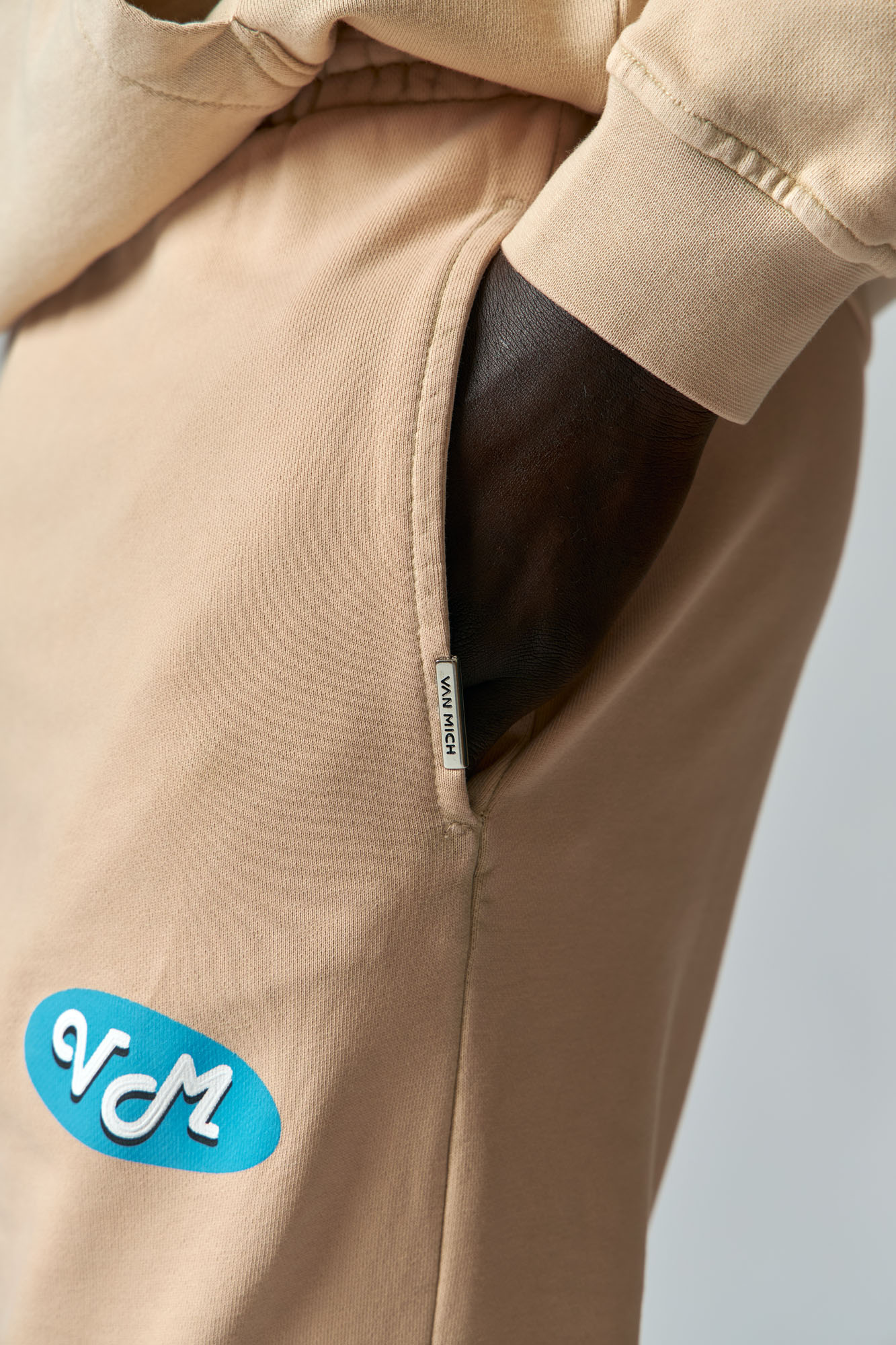 VM-ERK-20-411 Брюки спортивные Van Mich Бежевый