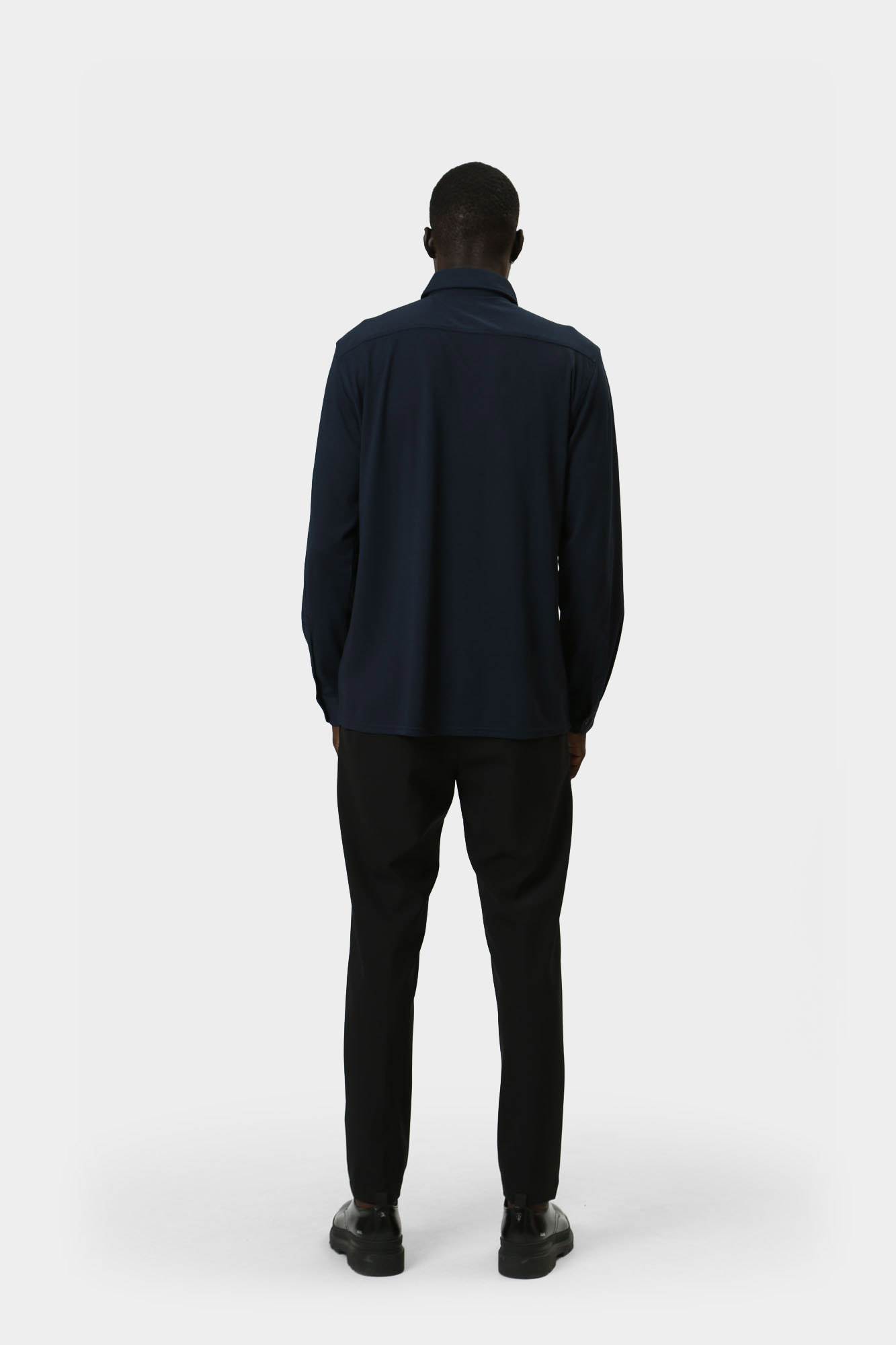 30041244_10017631 Сорочка д/р Strellson Синий