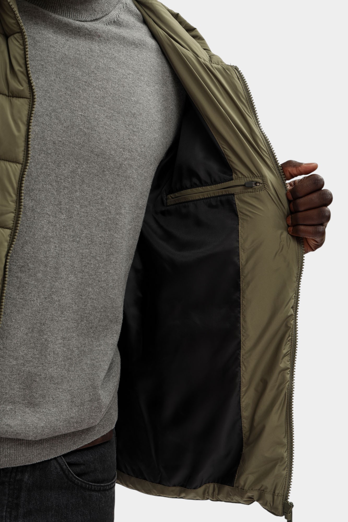 554525_505060 Куртка Karl Lagerfeld Зеленый