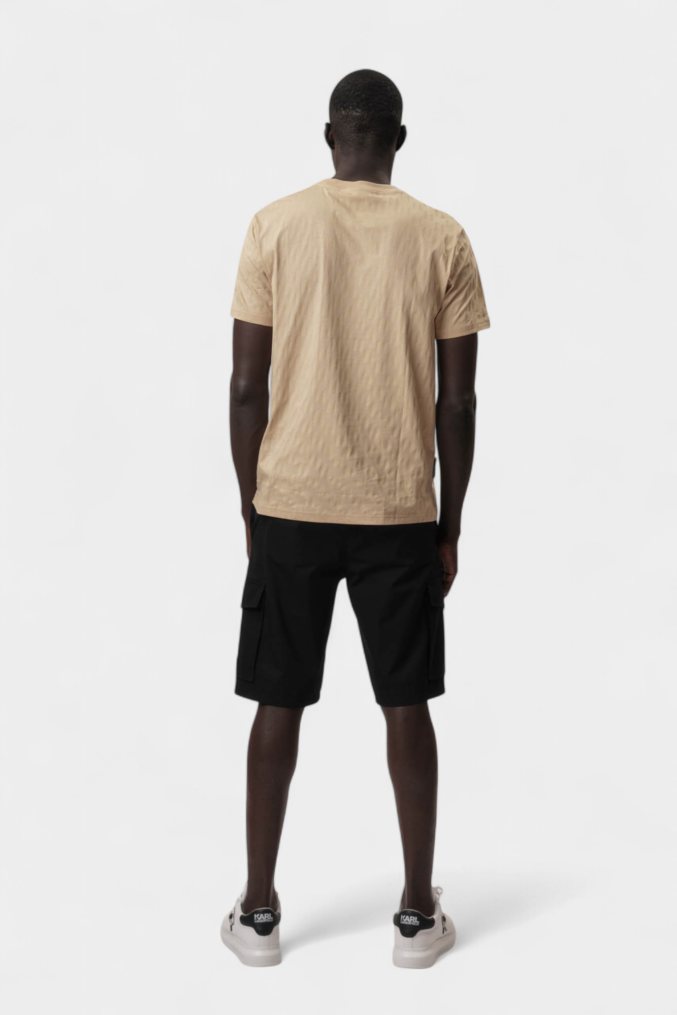 552251_755074 Футболка Karl Lagerfeld Бежевый