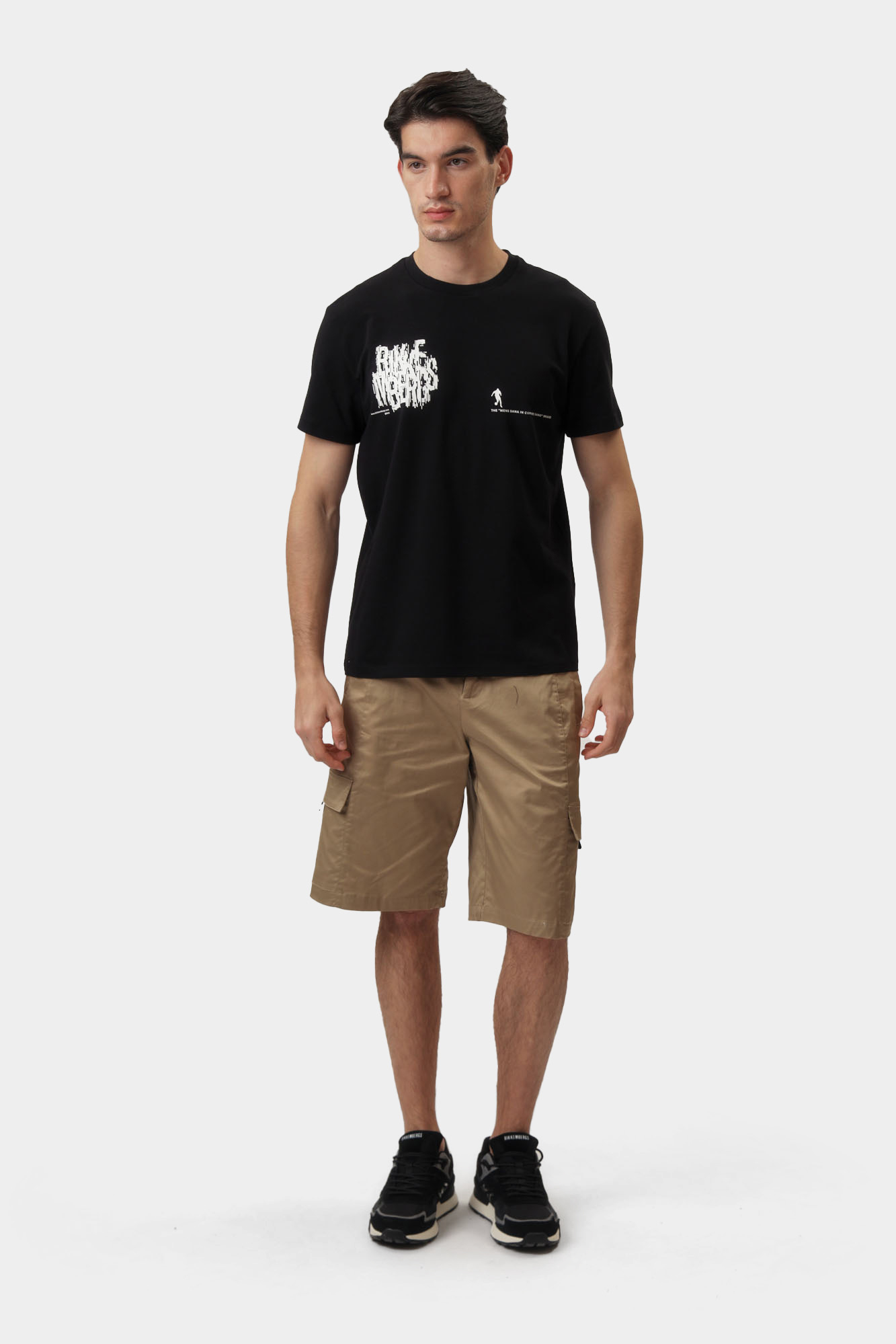 BMT0903 Футболка Bikkembergs Черный