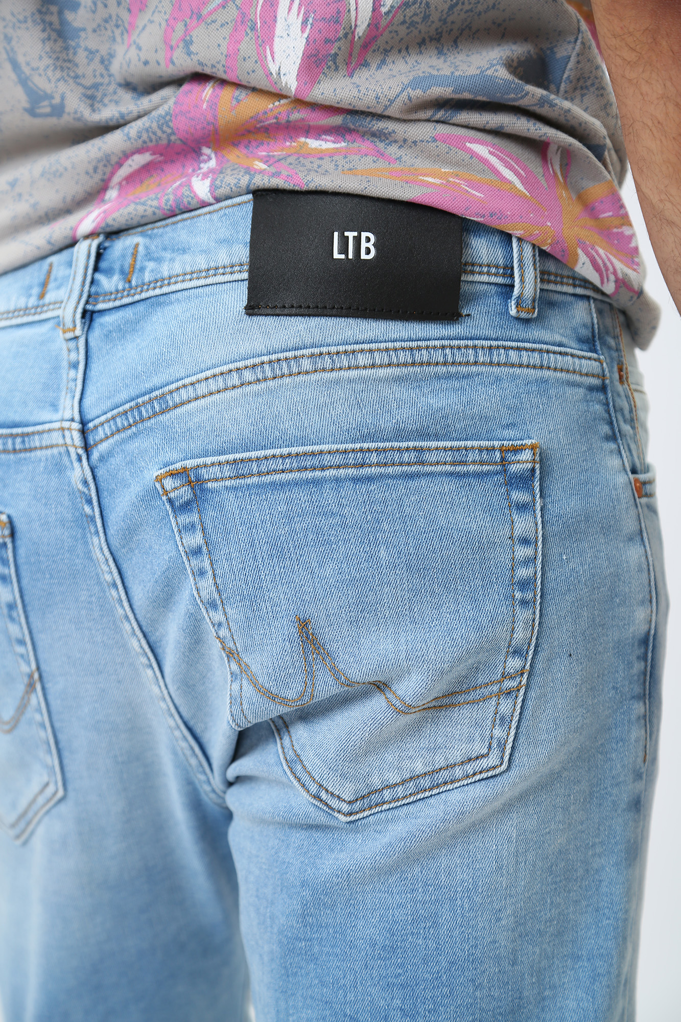 61056-14513 Шорты джинсовые LTB Голубой
