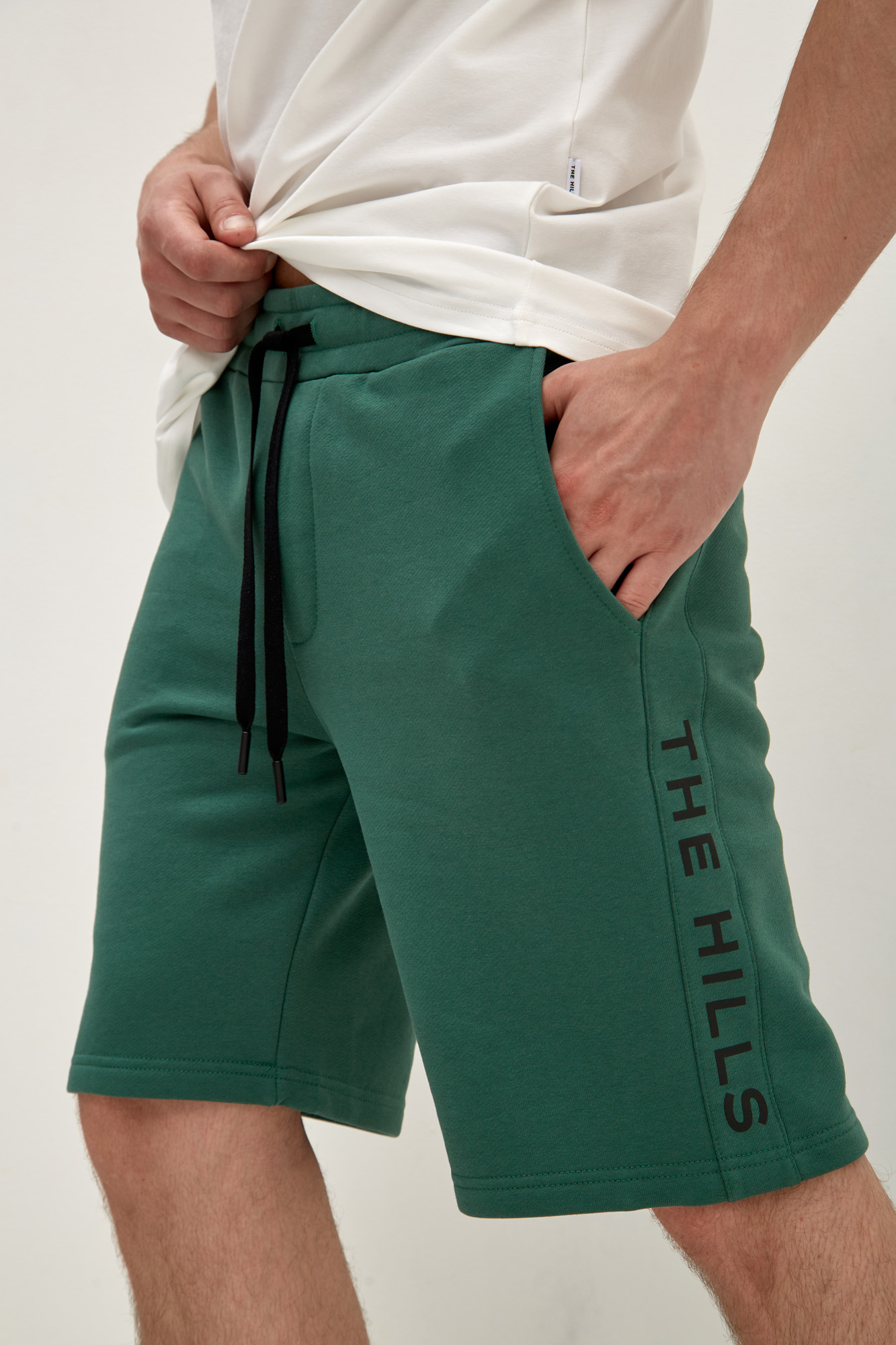 M-241-P-20-1093 Шорты The Hills Зеленый