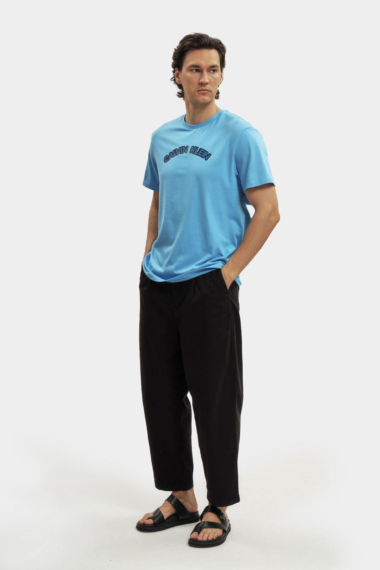 LV04RB849G Футболка Calvin Klein Jeans Синий