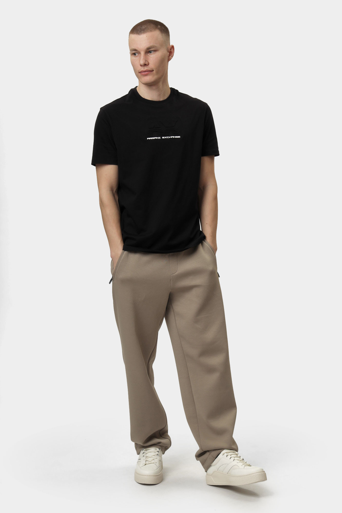 XM000544_AF10361 Футболка Armani Exchange Черный