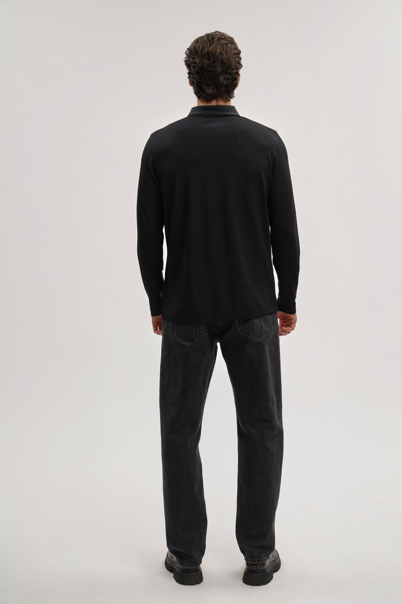 30048071_10015604 Поло Strellson Черный