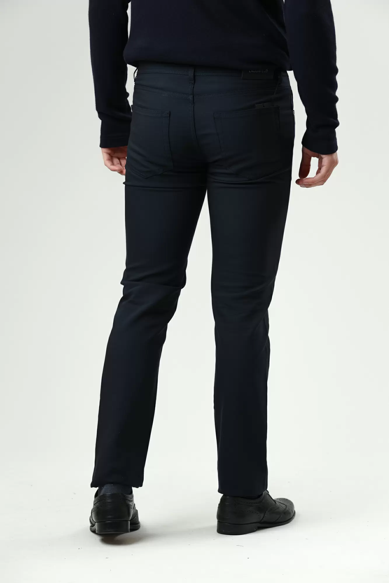 592802_265840 Брюки 5-карманные  Karl Lagerfeld Синий