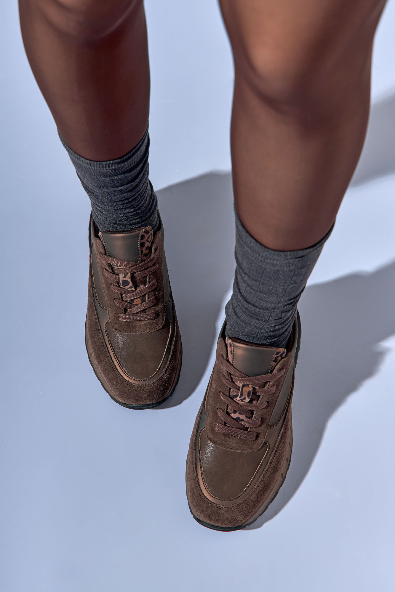 RP-QS716-F206 Кроссовки Red Pin Коричневый