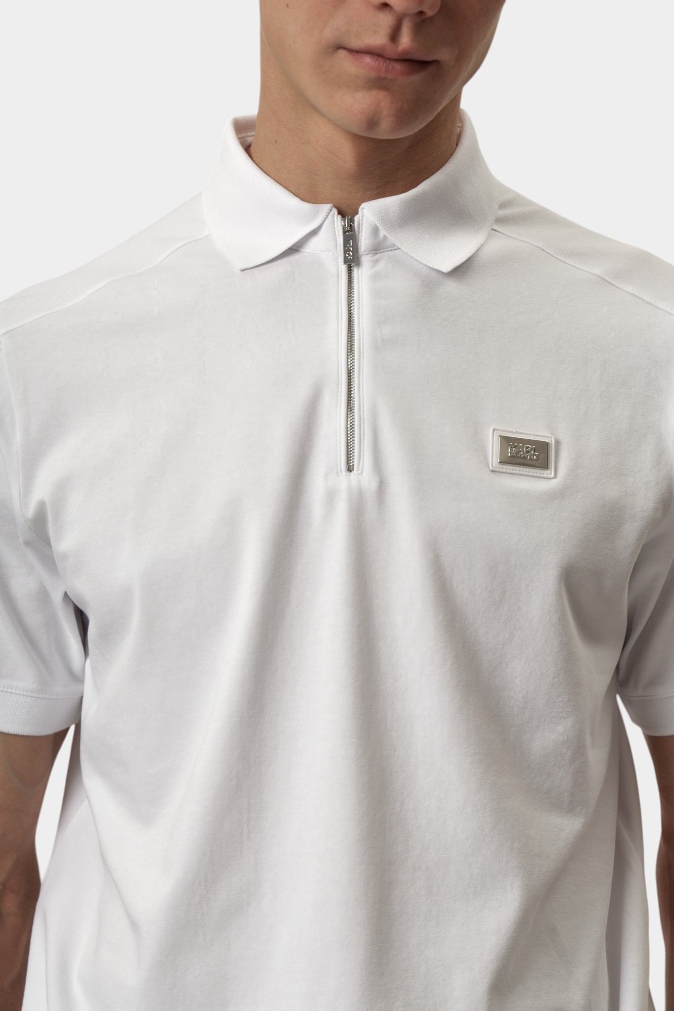 552221_745020 Поло Karl Lagerfeld Белый