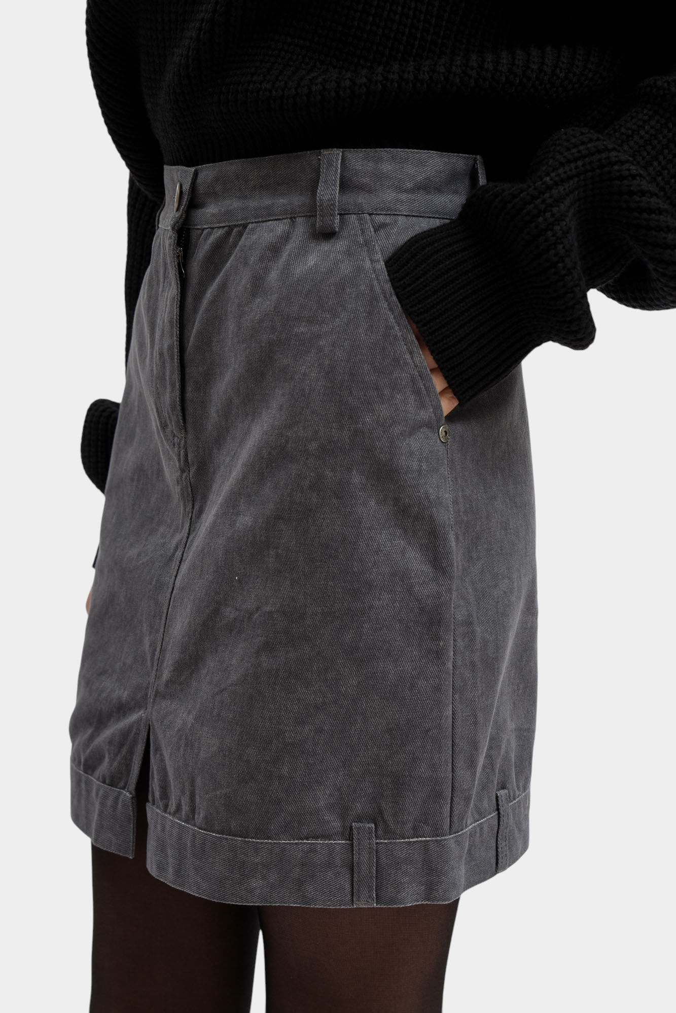 W-261-TH-56-1104 юбка джинсовая the hills 