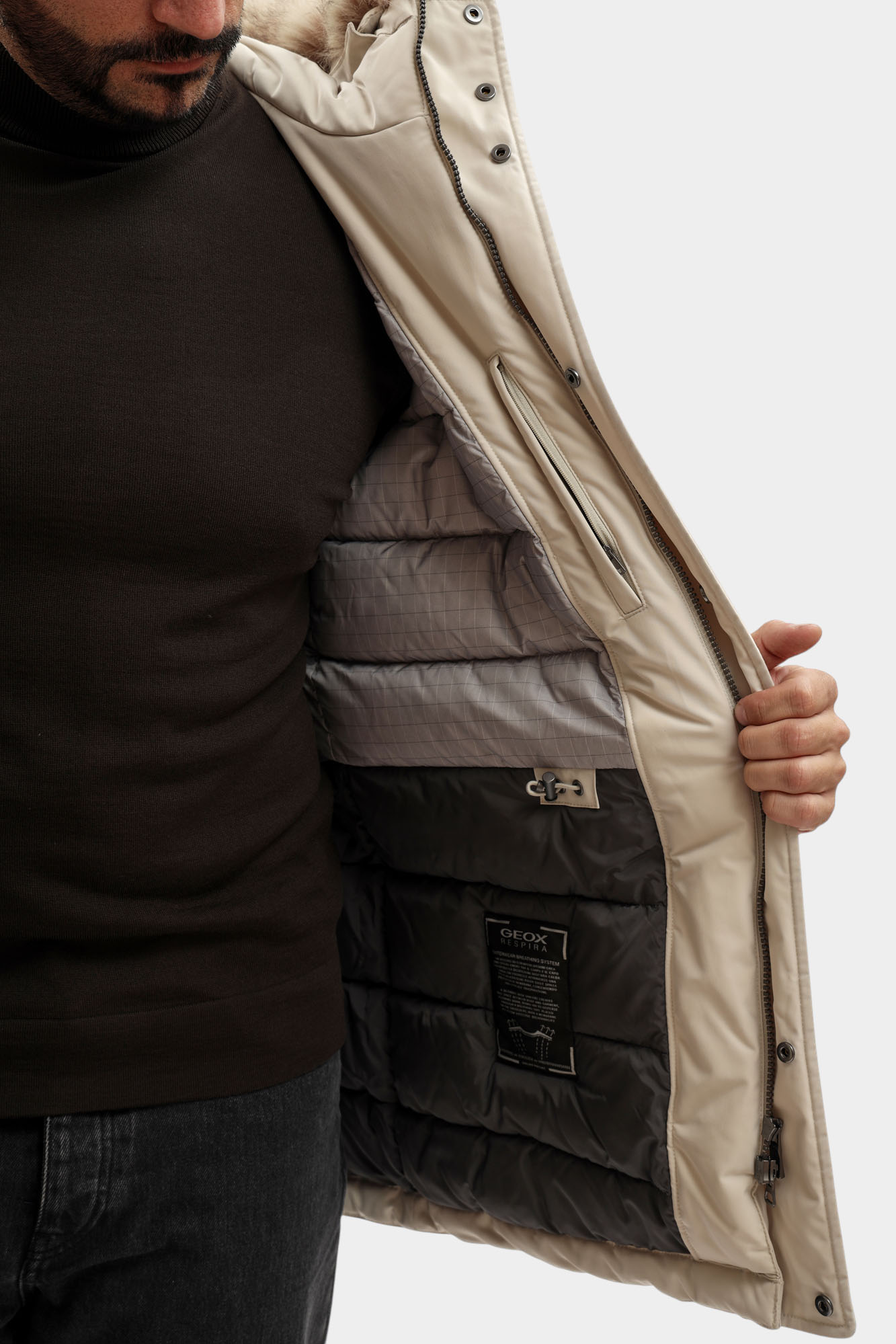 M4628FT3148F Куртка Geox Бежевый