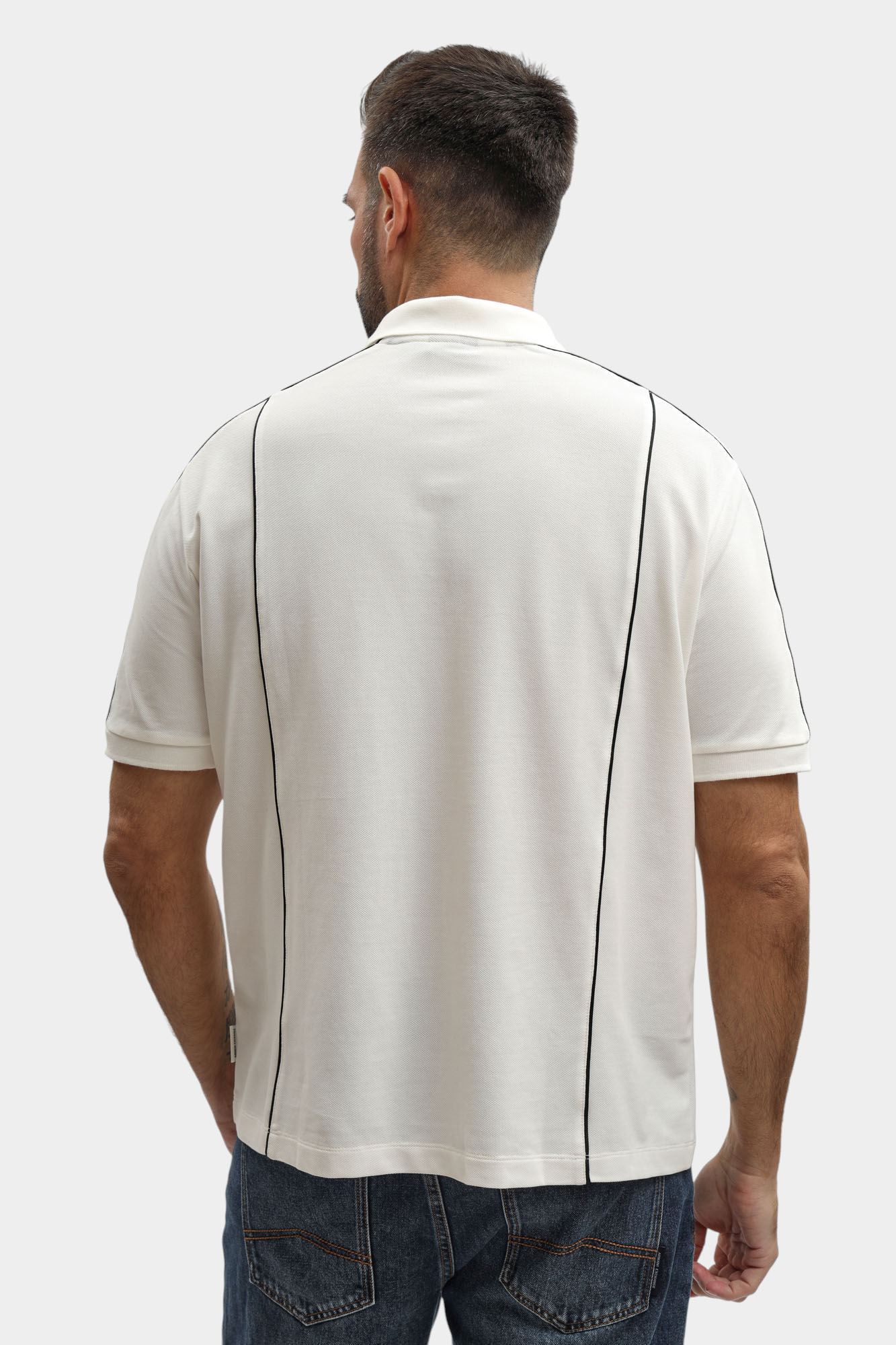 XM002375_AF10366 Поло Armani Exchange Белый