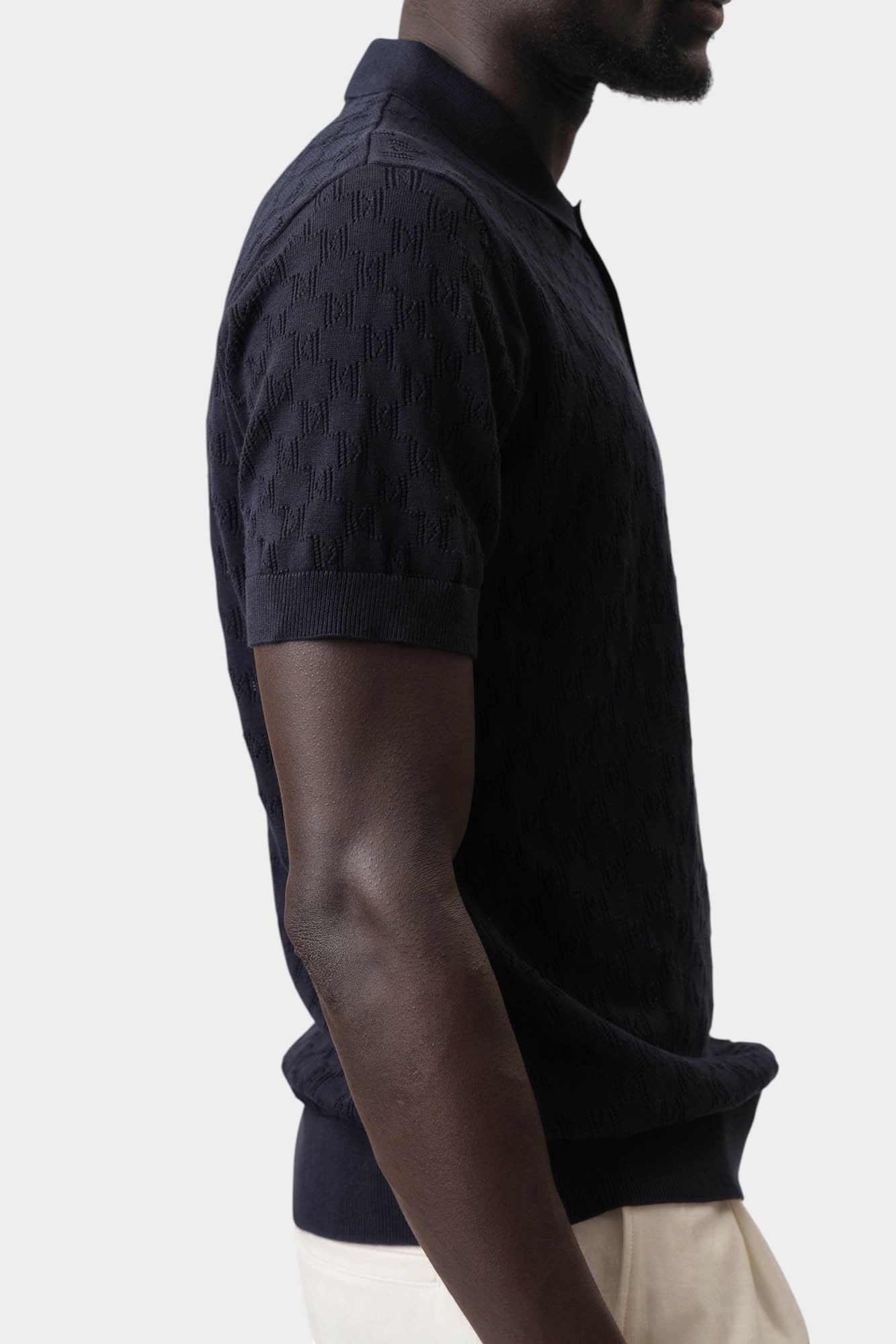 552301_655002 Поло трикотажное Karl Lagerfeld Синий