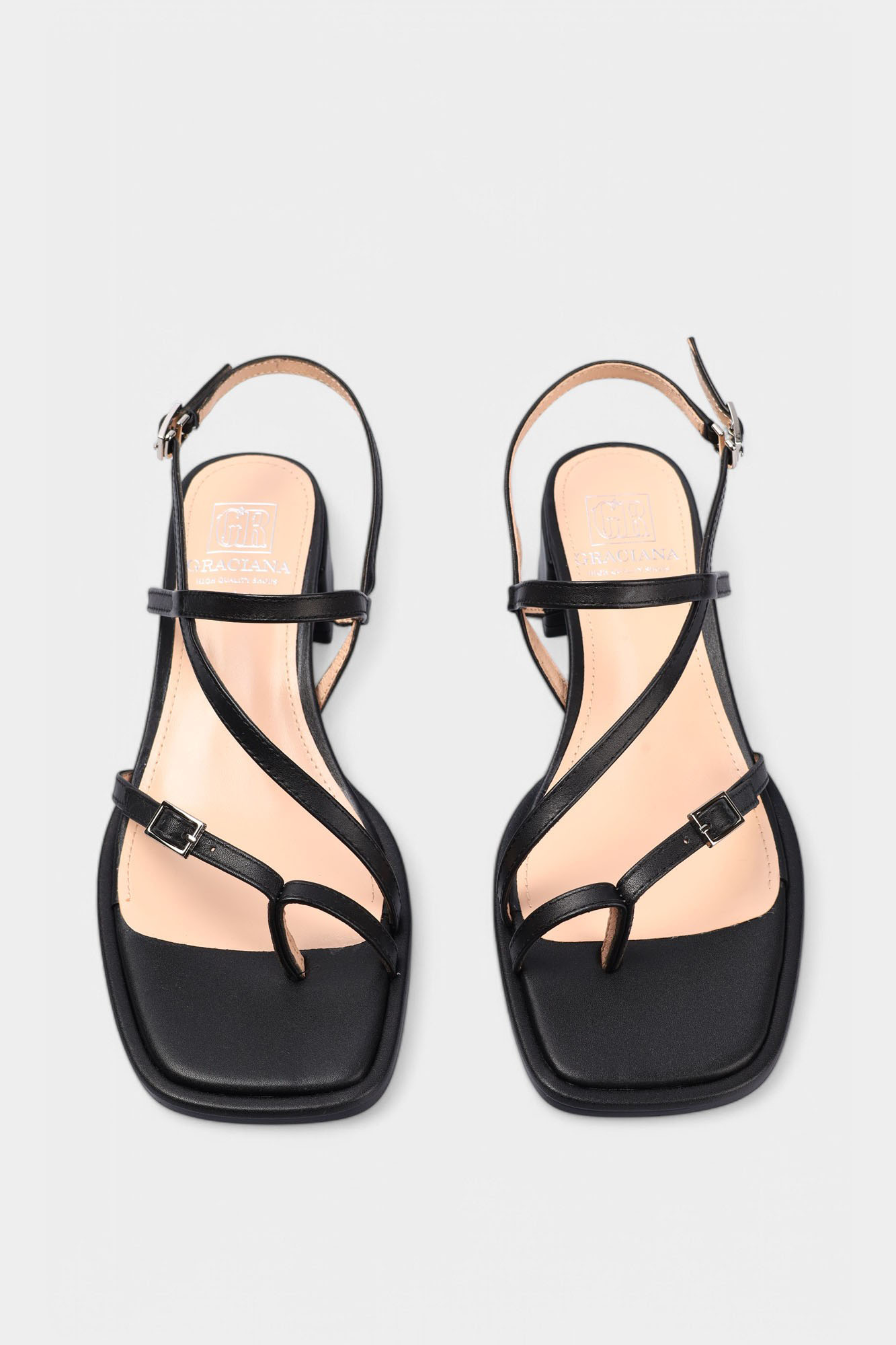 GR421-16 Босоножки Graciana Черный