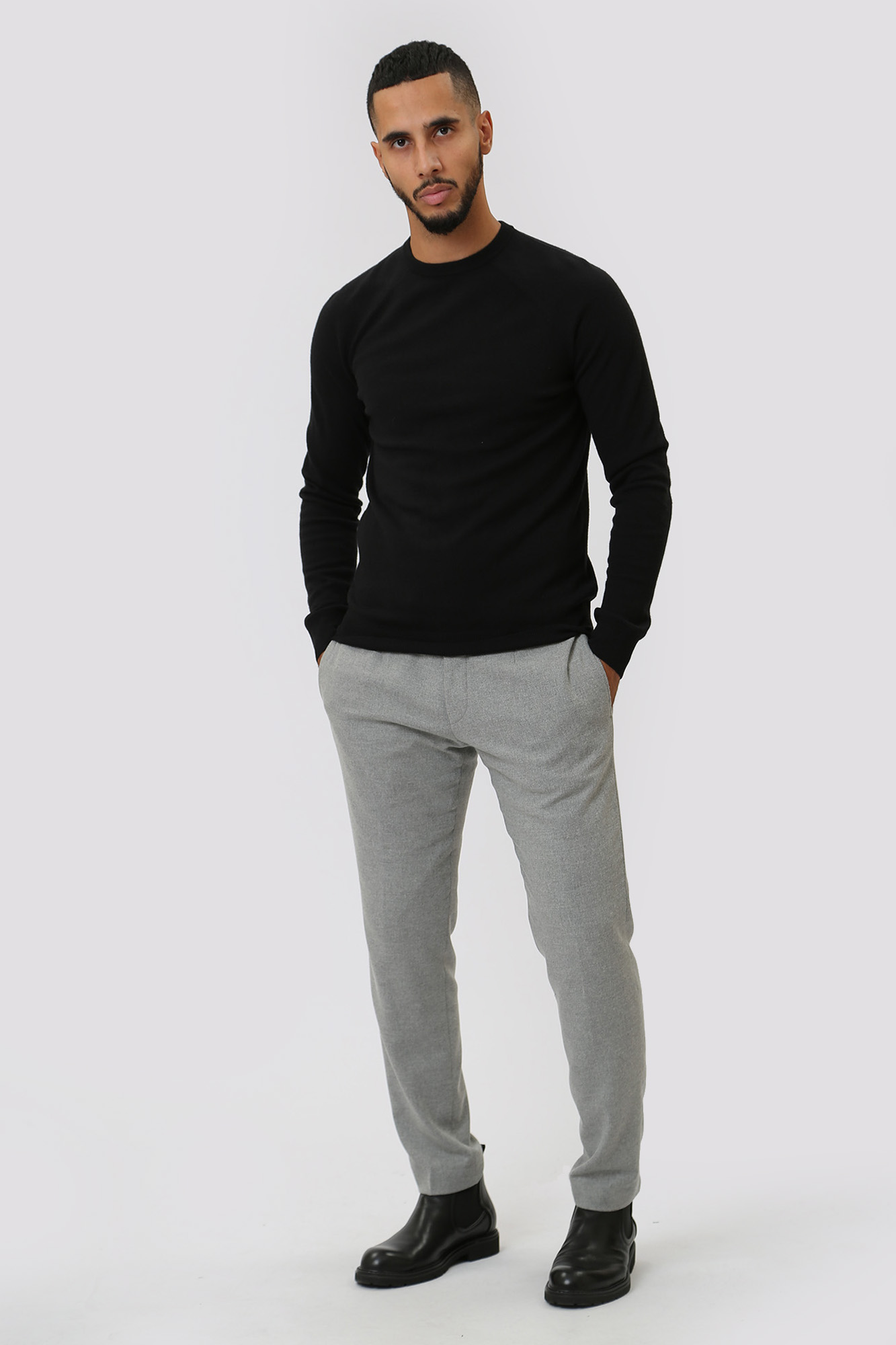 30032751_10012101 Джемпер Strellson Черный