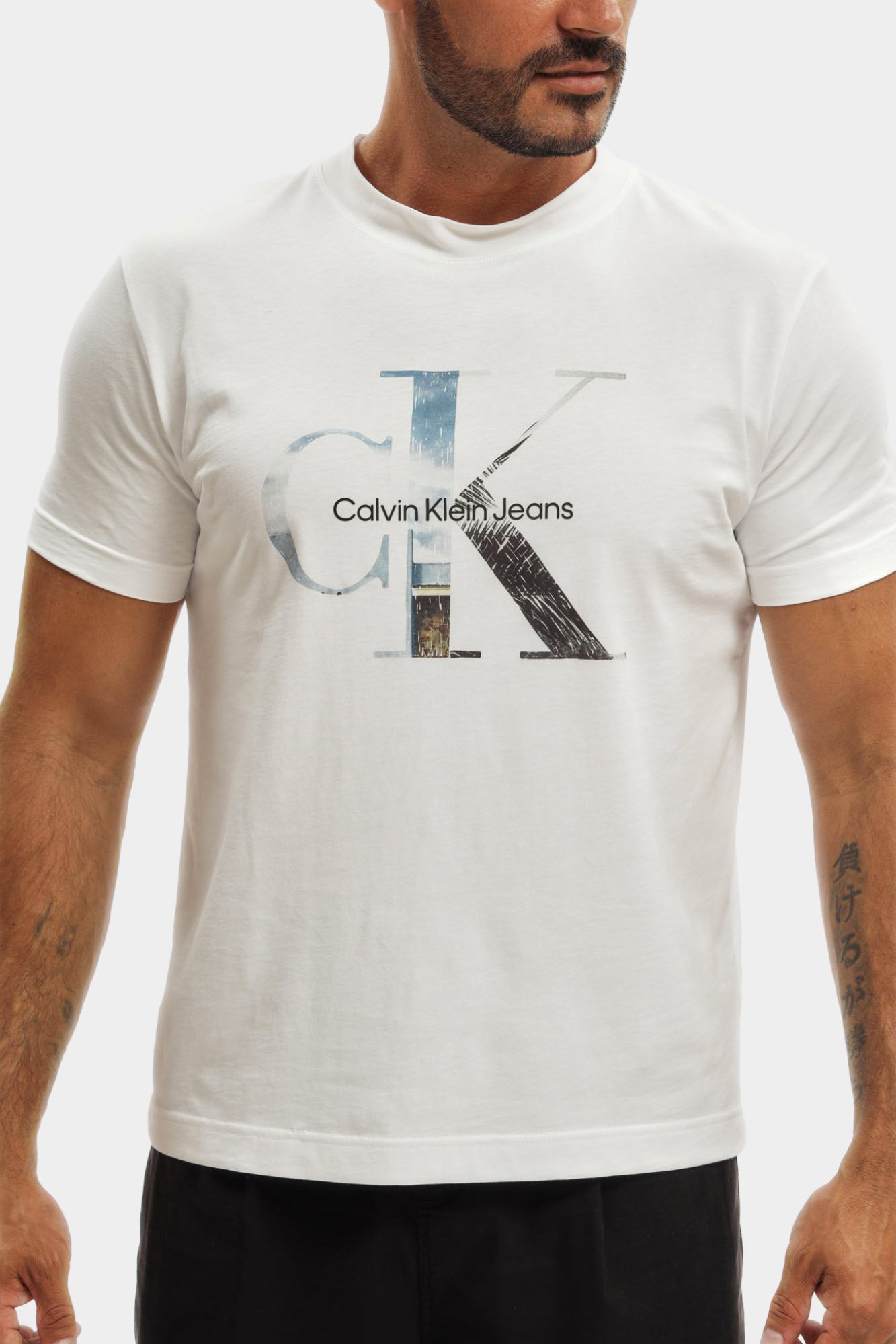 J30J327483 Футболка Calvin Klein Jeans Белый