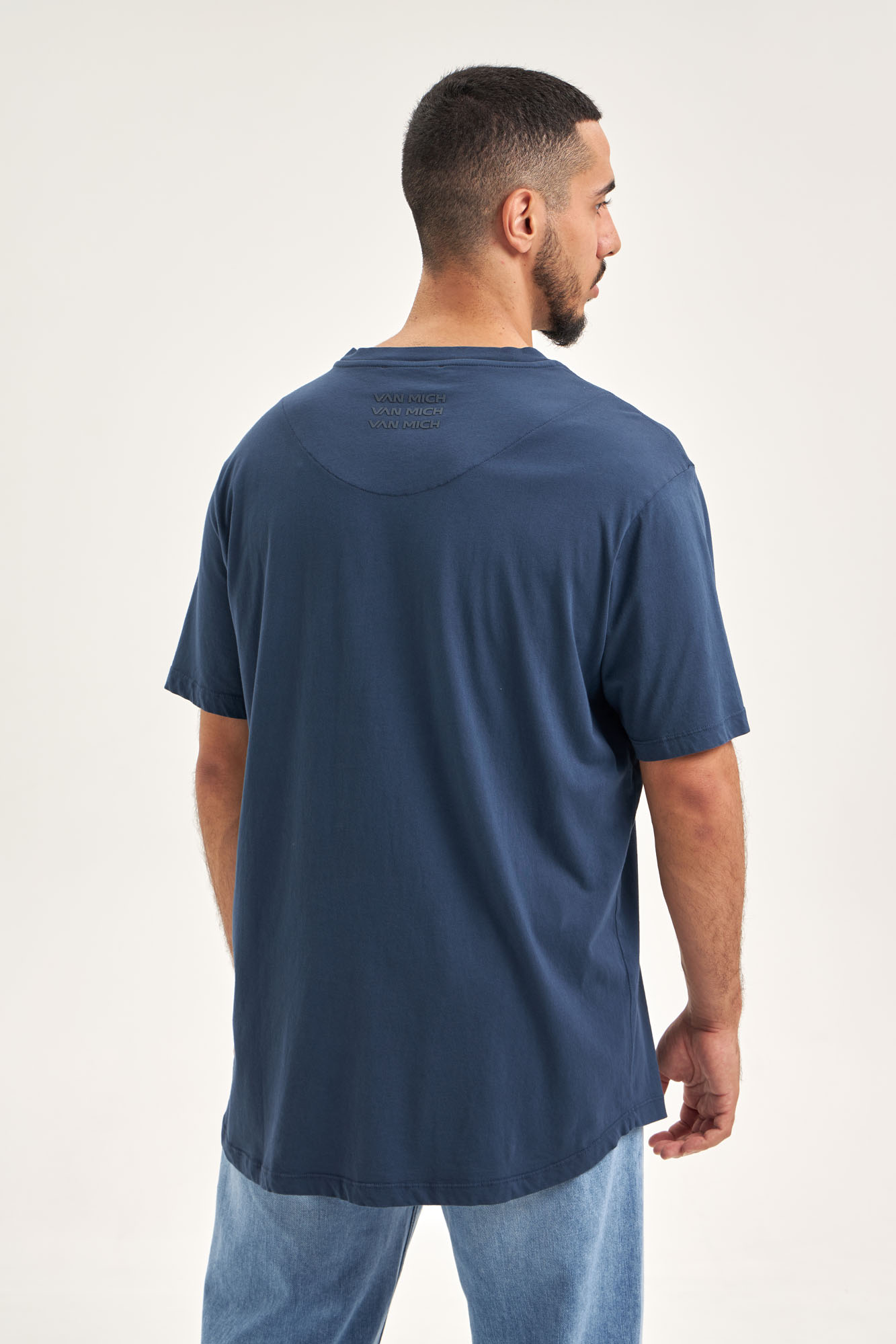 VM-ERK-22-071 Футболка Van Mich Синий