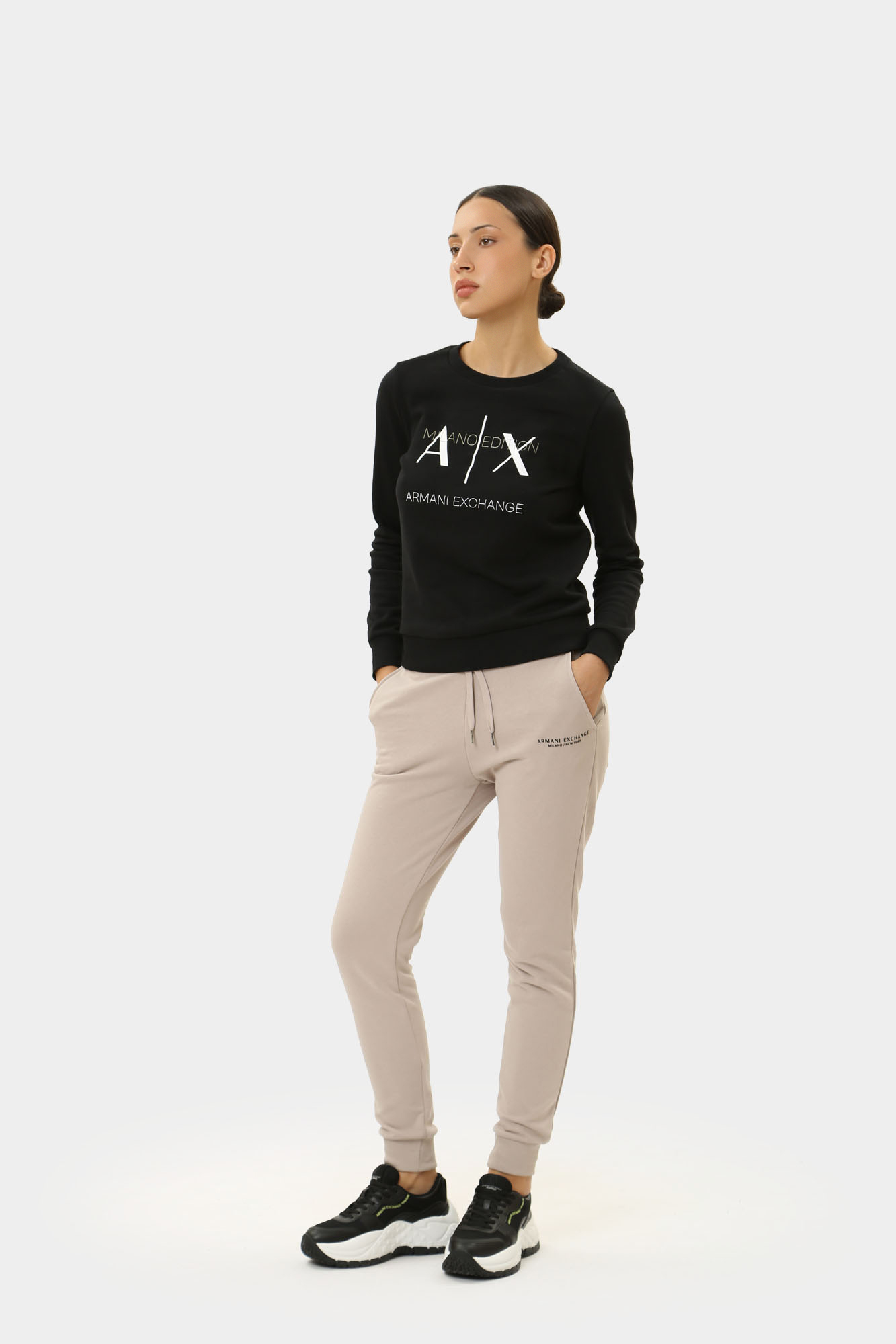 8NYPBA_YJE5Z брюки спортивные armani exchange 