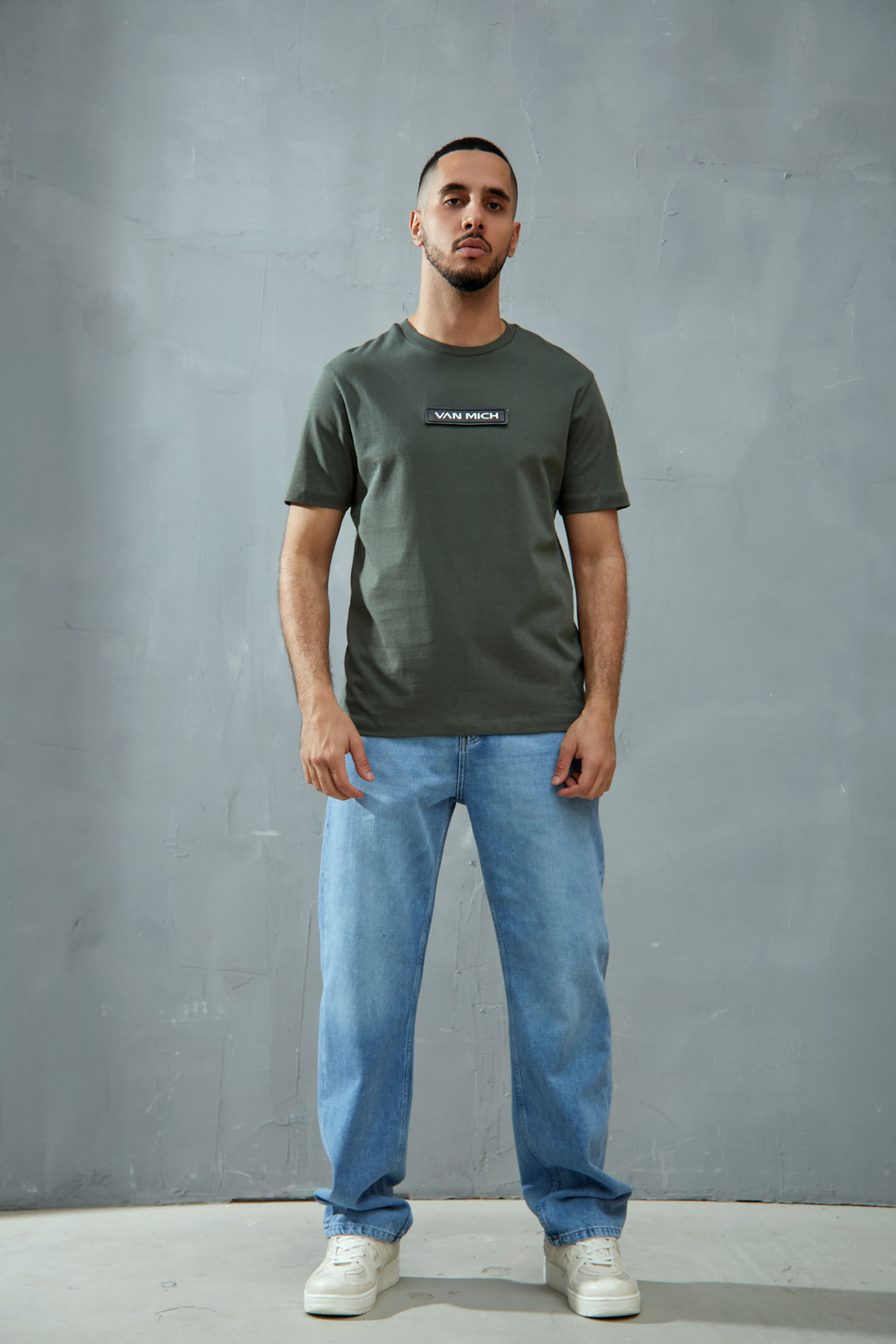 VM-ERK-22-050 Футболка Van Mich Зеленый