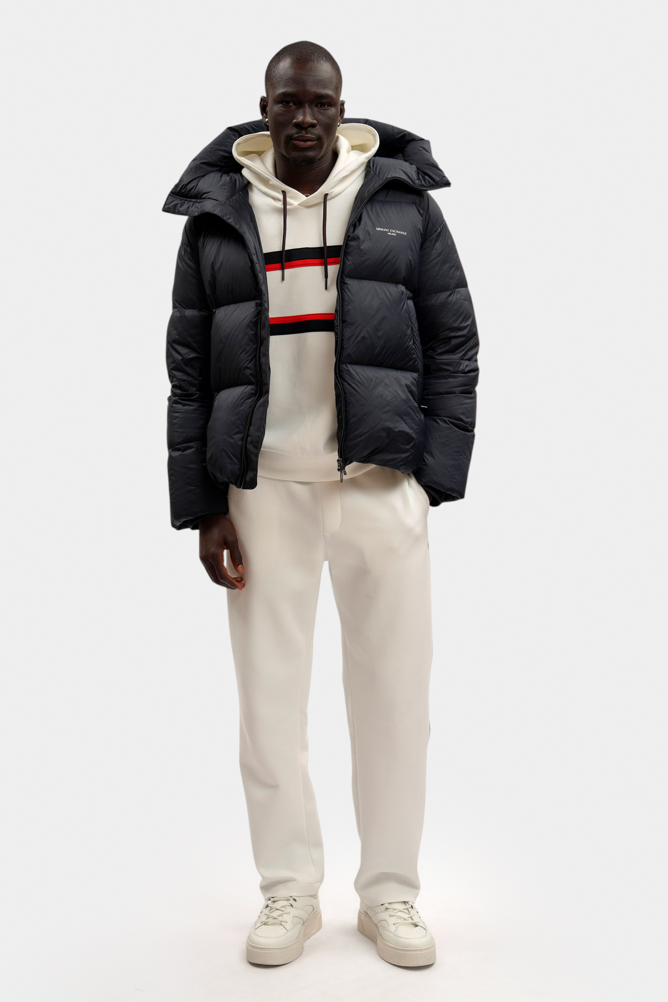 XM001115_AF16589 Куртка пуховая Armani Exchange Синий