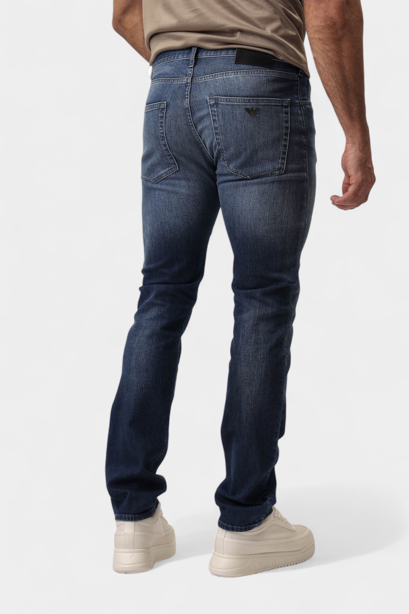 EM001370_AF1 Брюки джинсовые Emporio Armani Синий