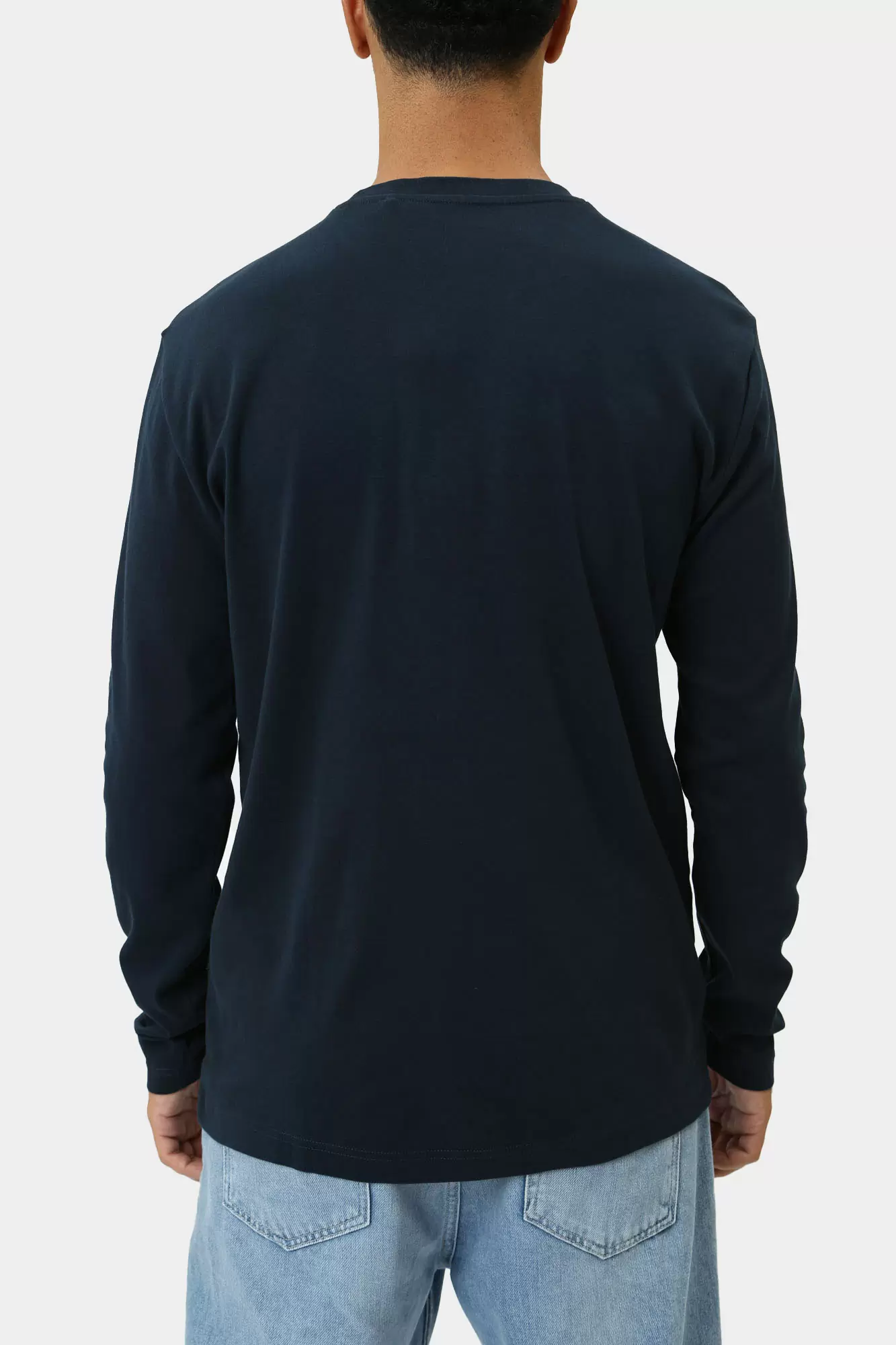 1015674 Лонгслив Mustang Синий