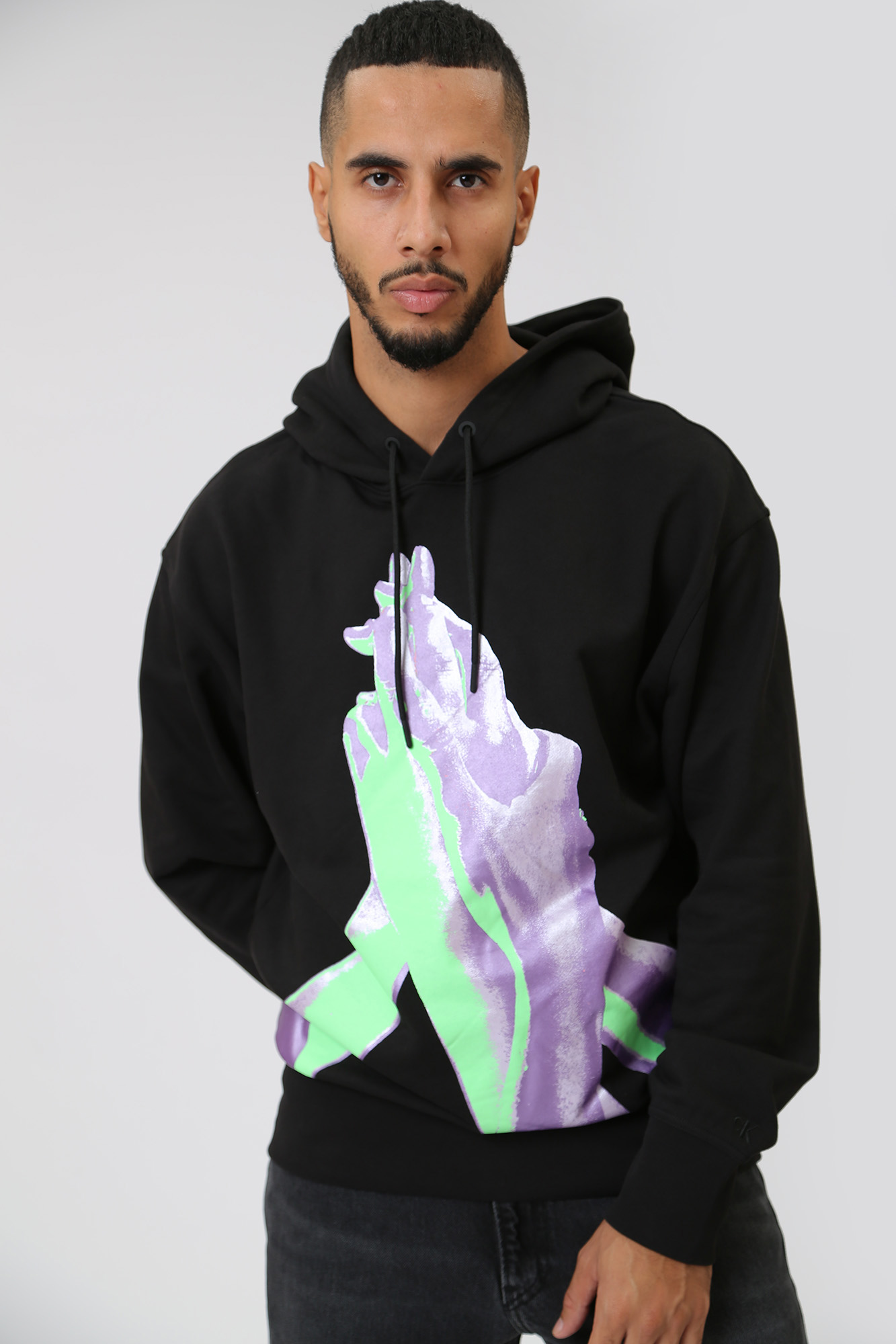 J30J324309 Худи Calvin Klein Jeans Черный