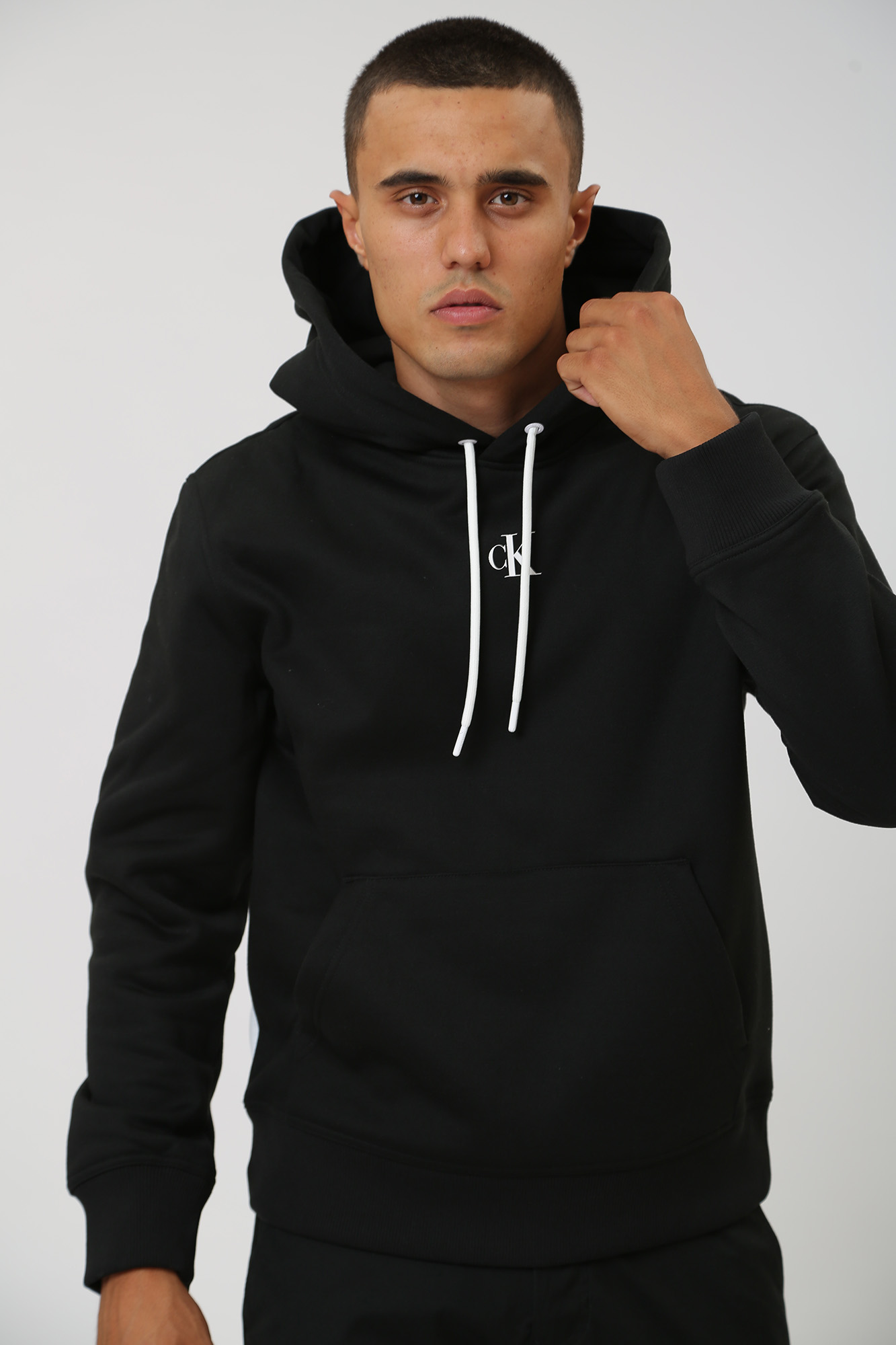 J30J323435 Худи Calvin Klein Jeans  Calvin Klein Jeans Черный