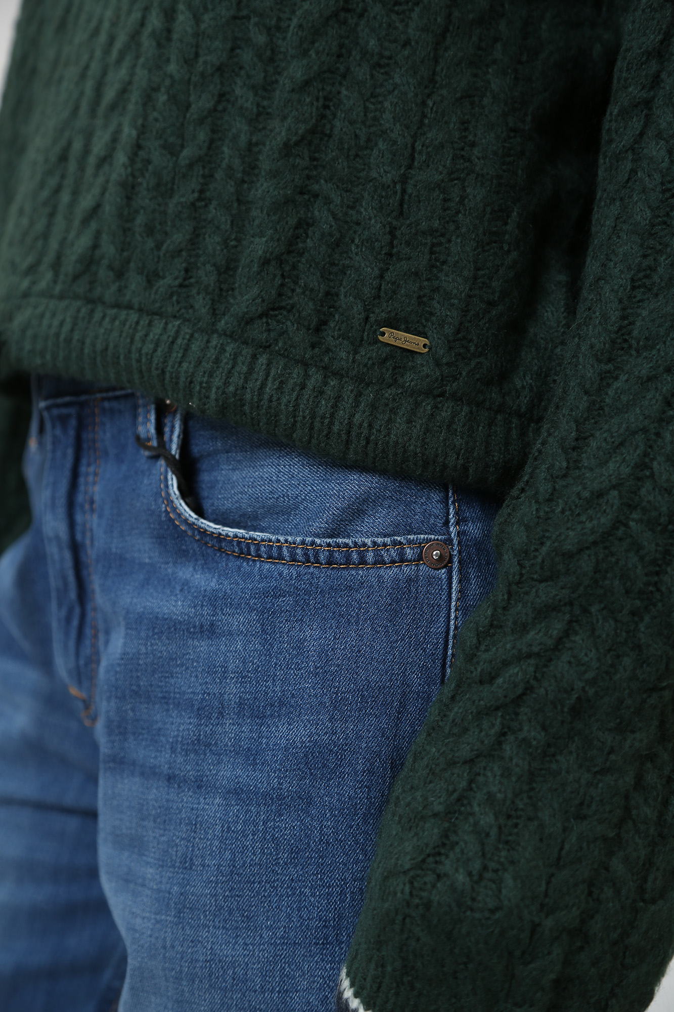 Джемпер Pepe Jeans Зеленый