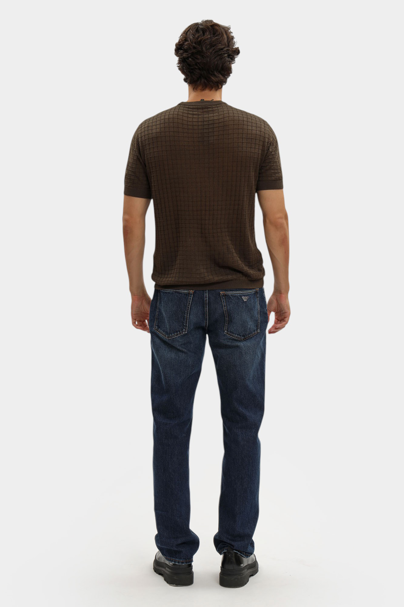 EM003504_ AF14113 Футболка Emporio Armani Зеленый