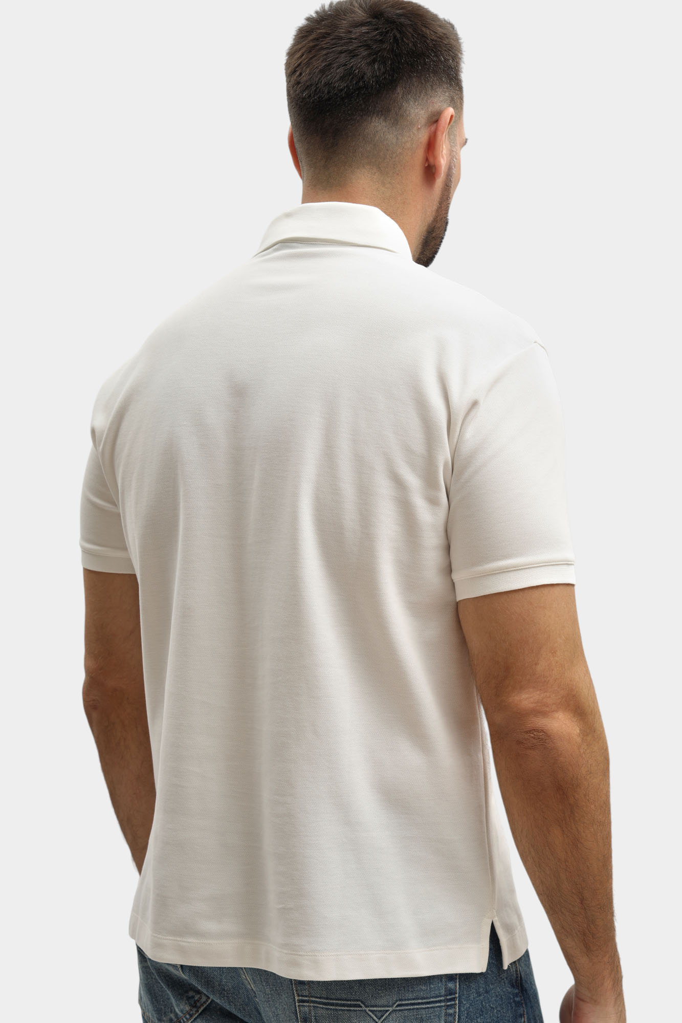 EM005358_AF10497 Поло Emporio Armani Белый