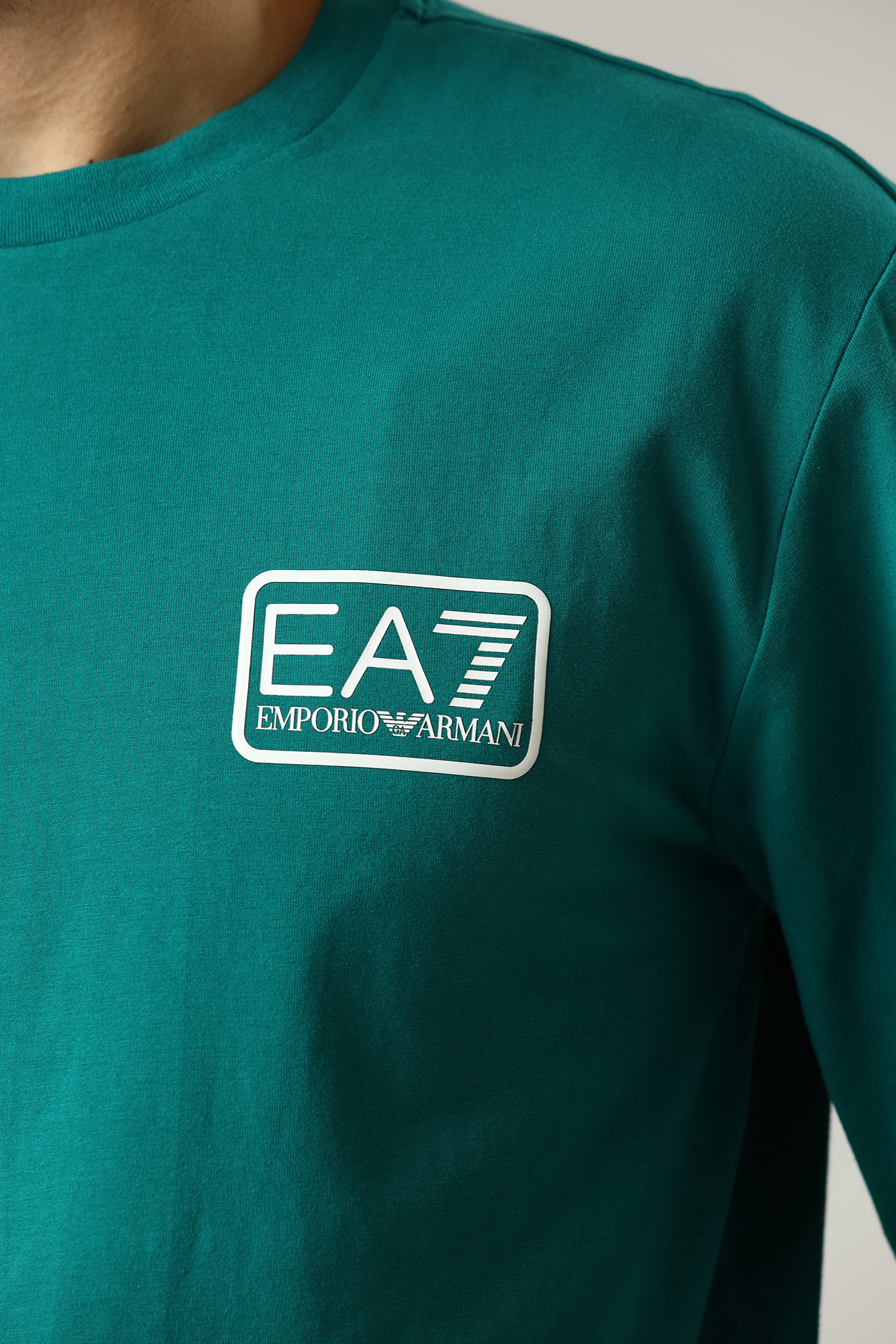 3LPM04_PJCSZ Свитшот EA7 Зеленый